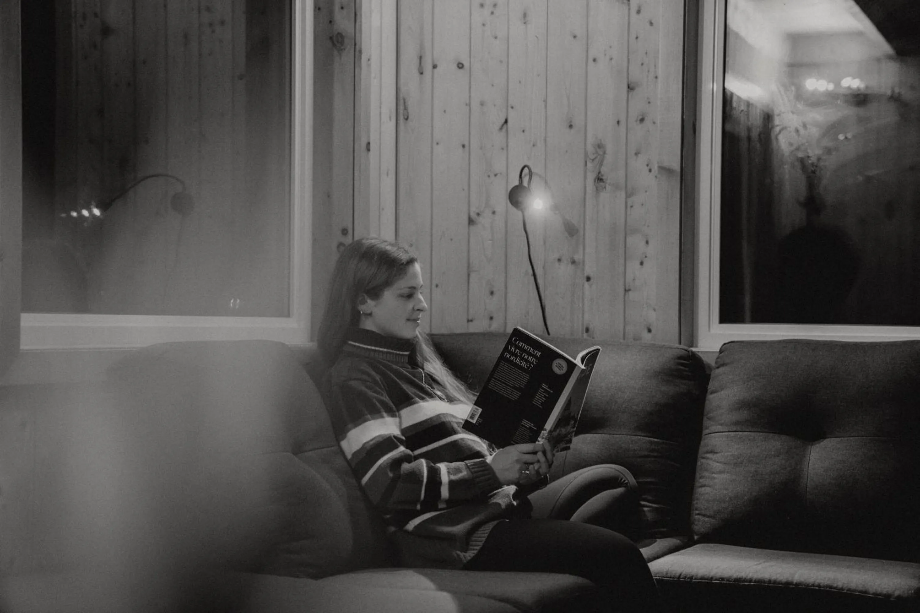 Living room in Chalets du bout du monde