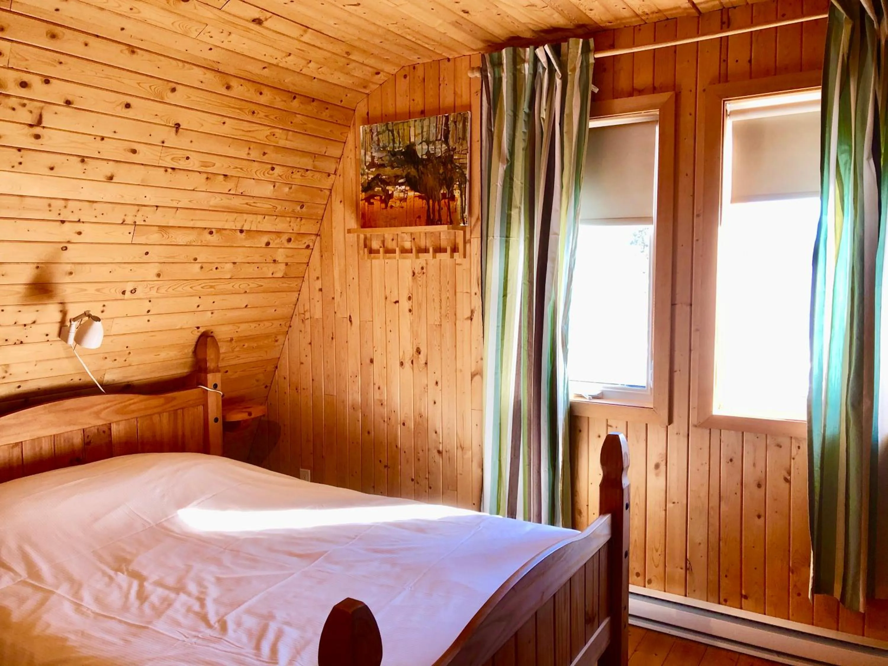 Bedroom, Bed in Chalets du bout du monde