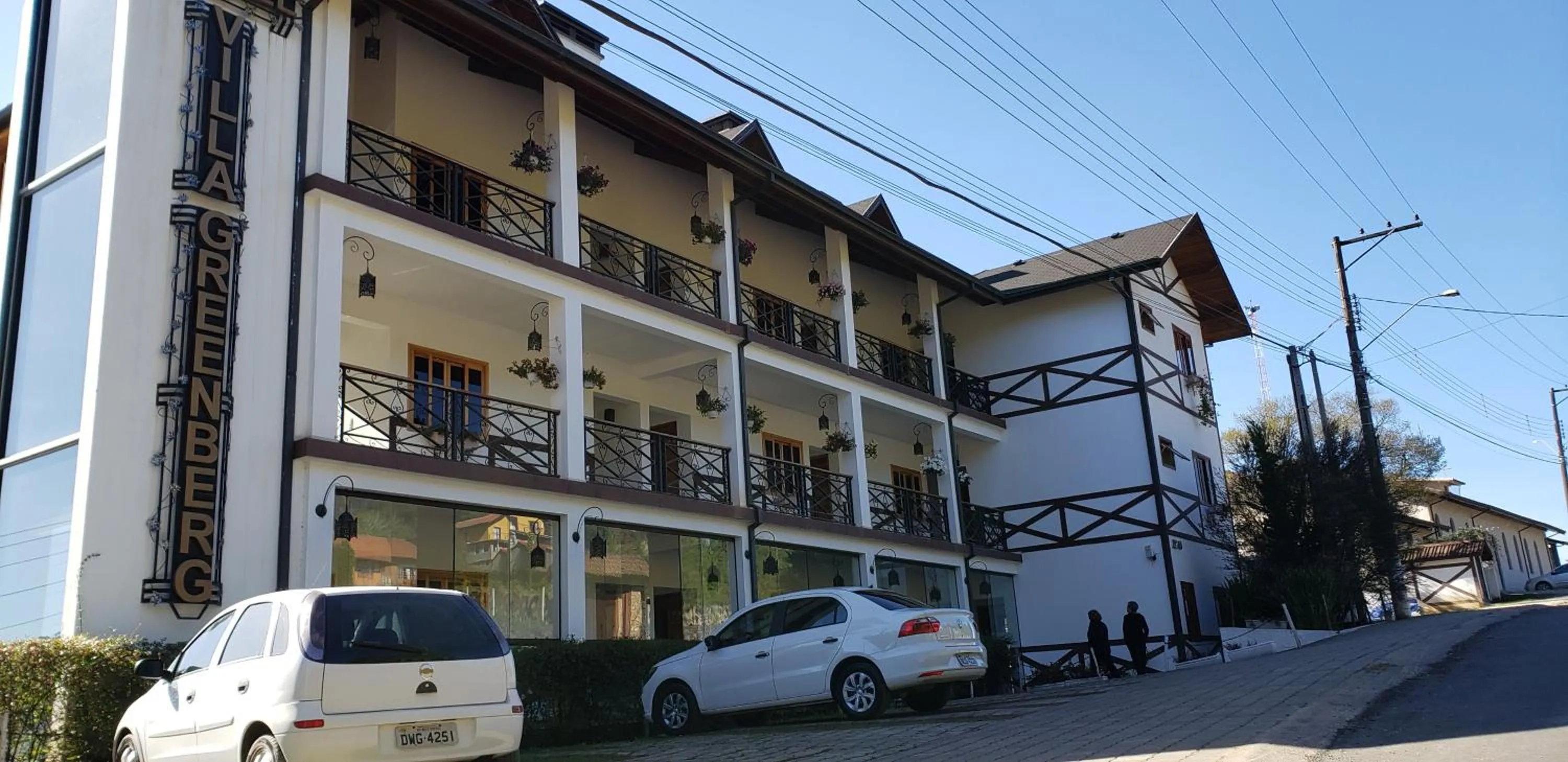 Property building in Hotel Villa Greenberg