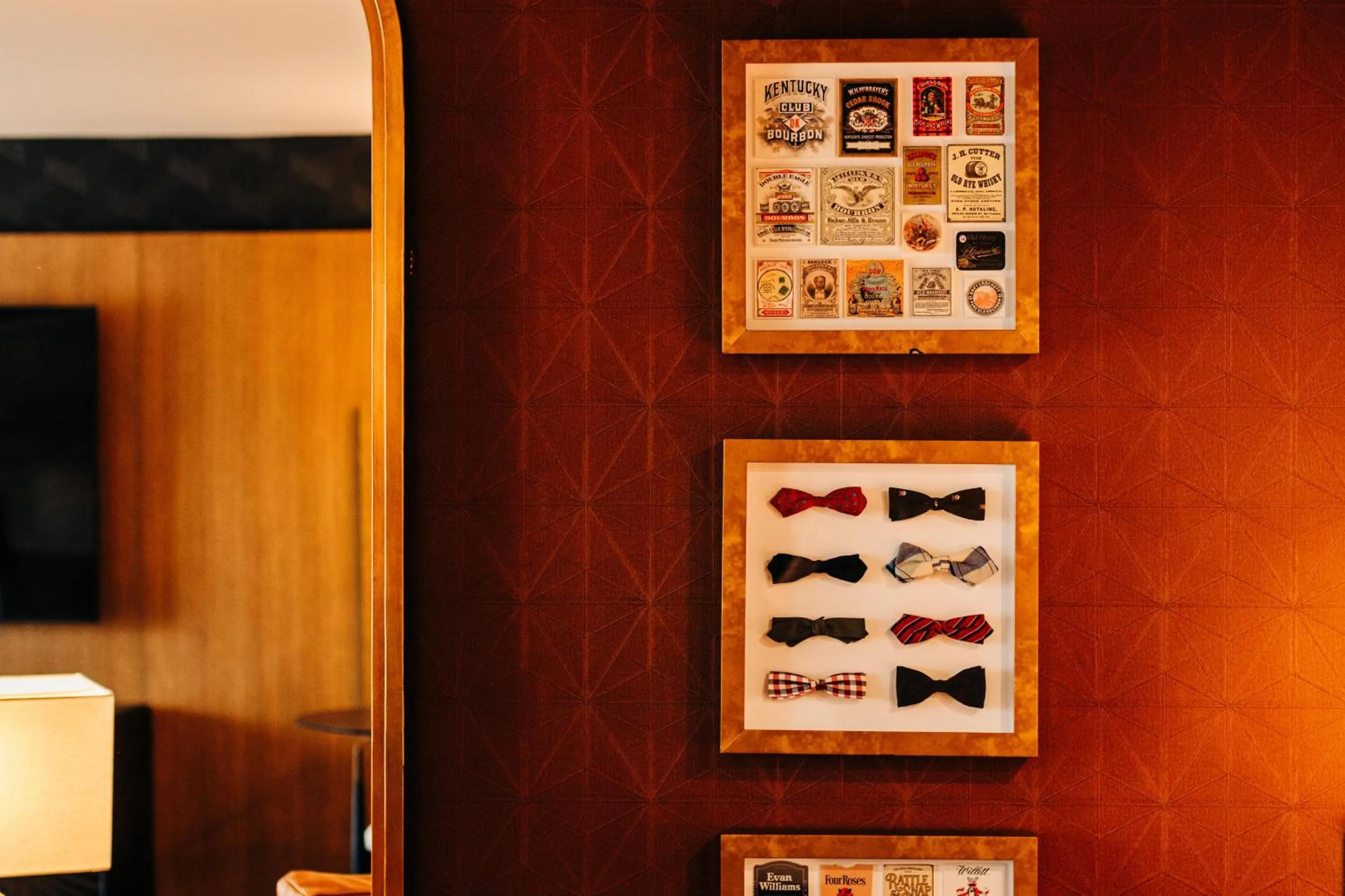 Seating area in The Trail Hotel