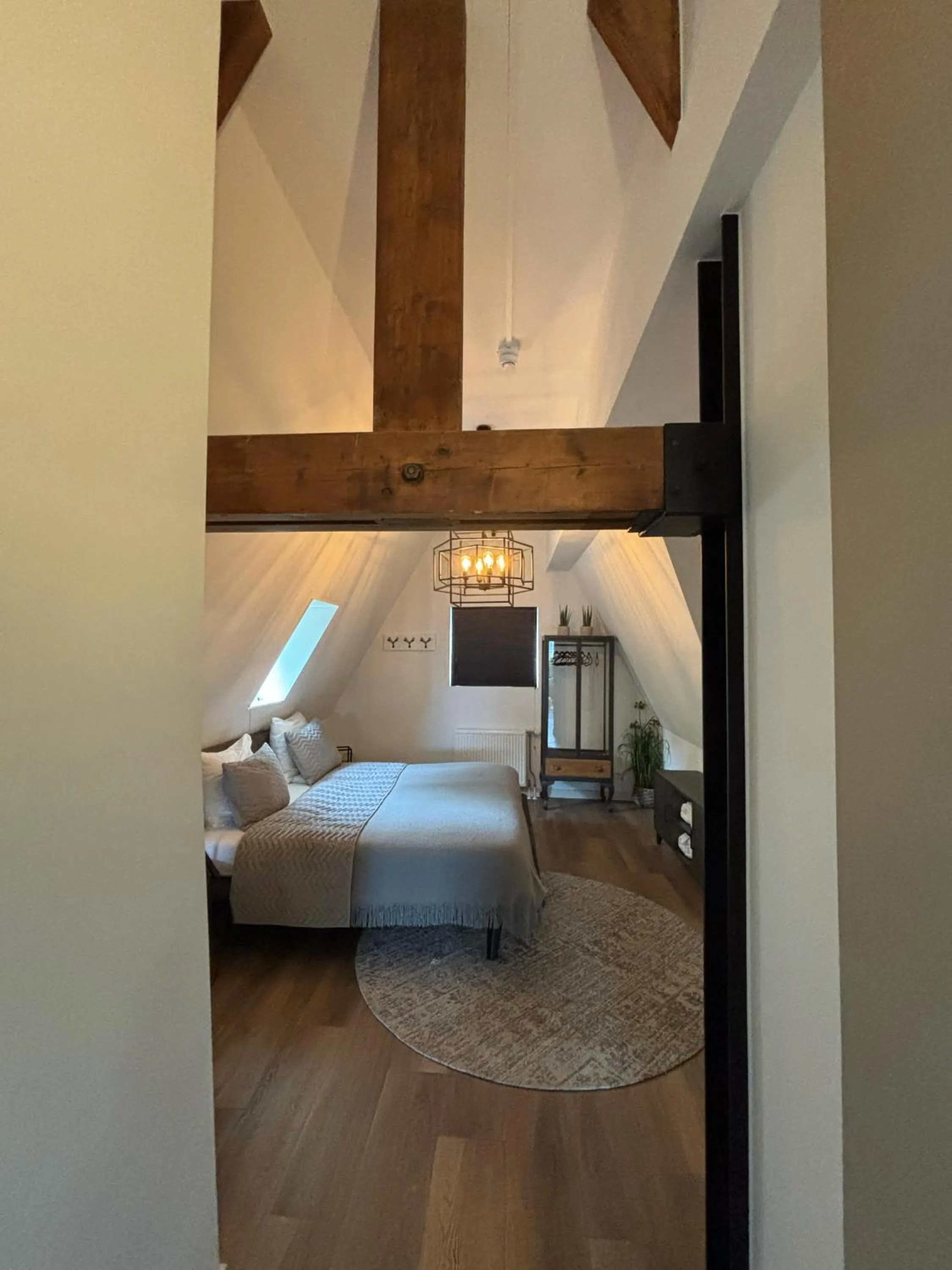 Bedroom, Bed in In de Witte Dame Hotel Bar Kitchen Apartments