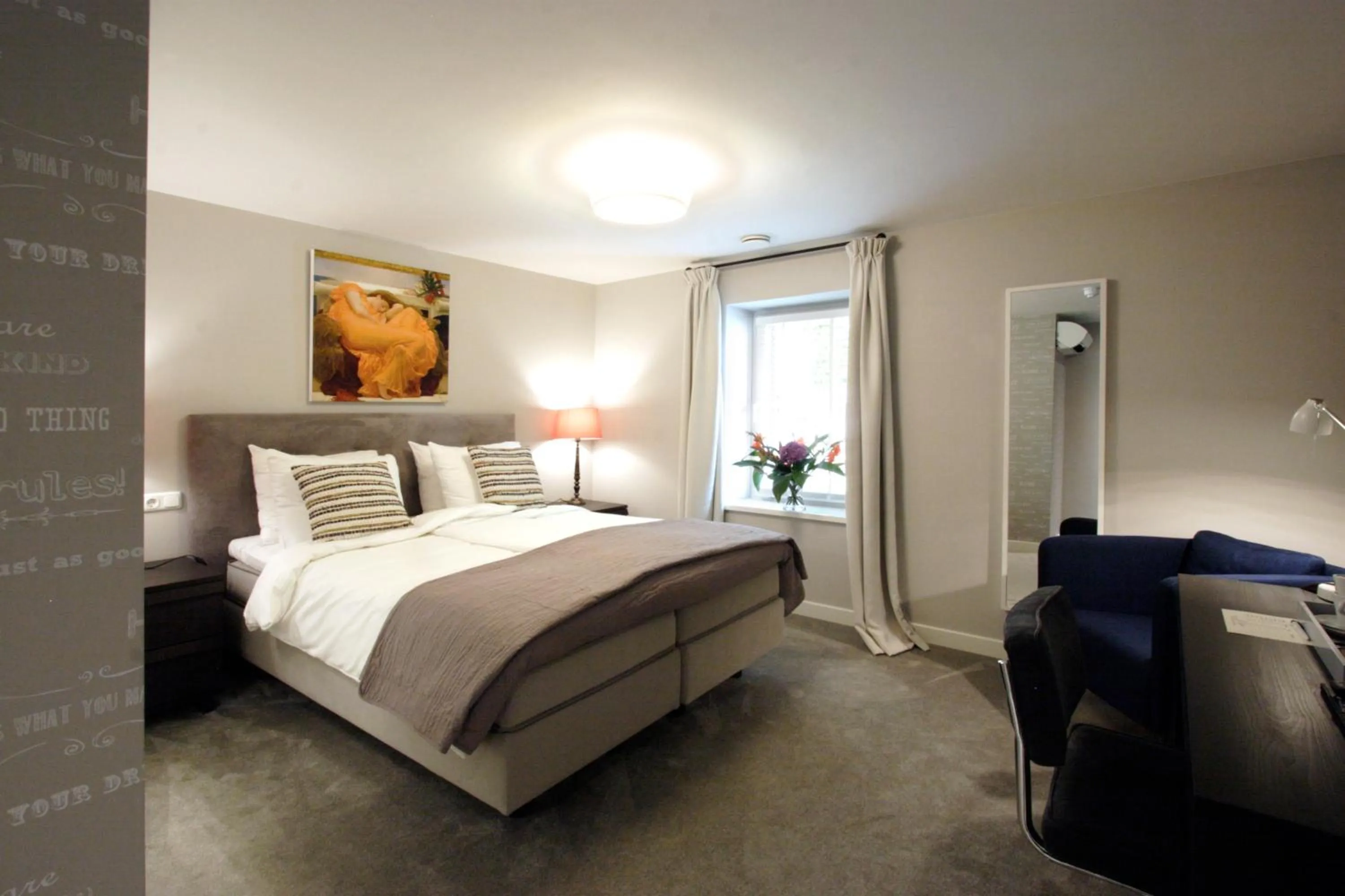 Bedroom, Bed in In de Witte Dame Hotel Bar Kitchen Apartments