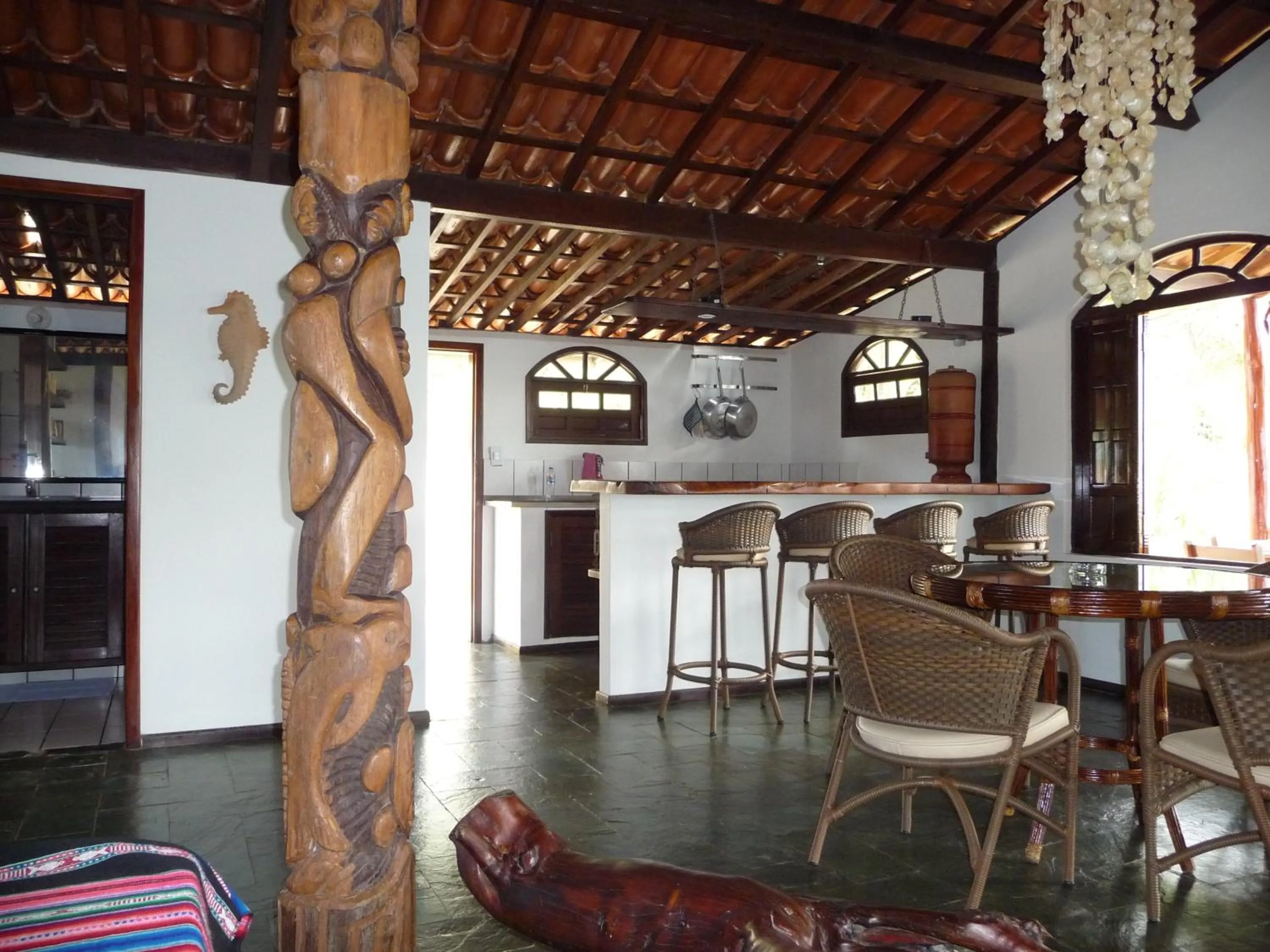 Restaurant/places to eat in Pousada Colibri