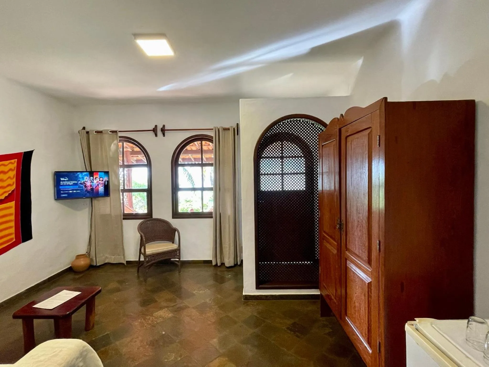 TV and multimedia in Pousada Colibri