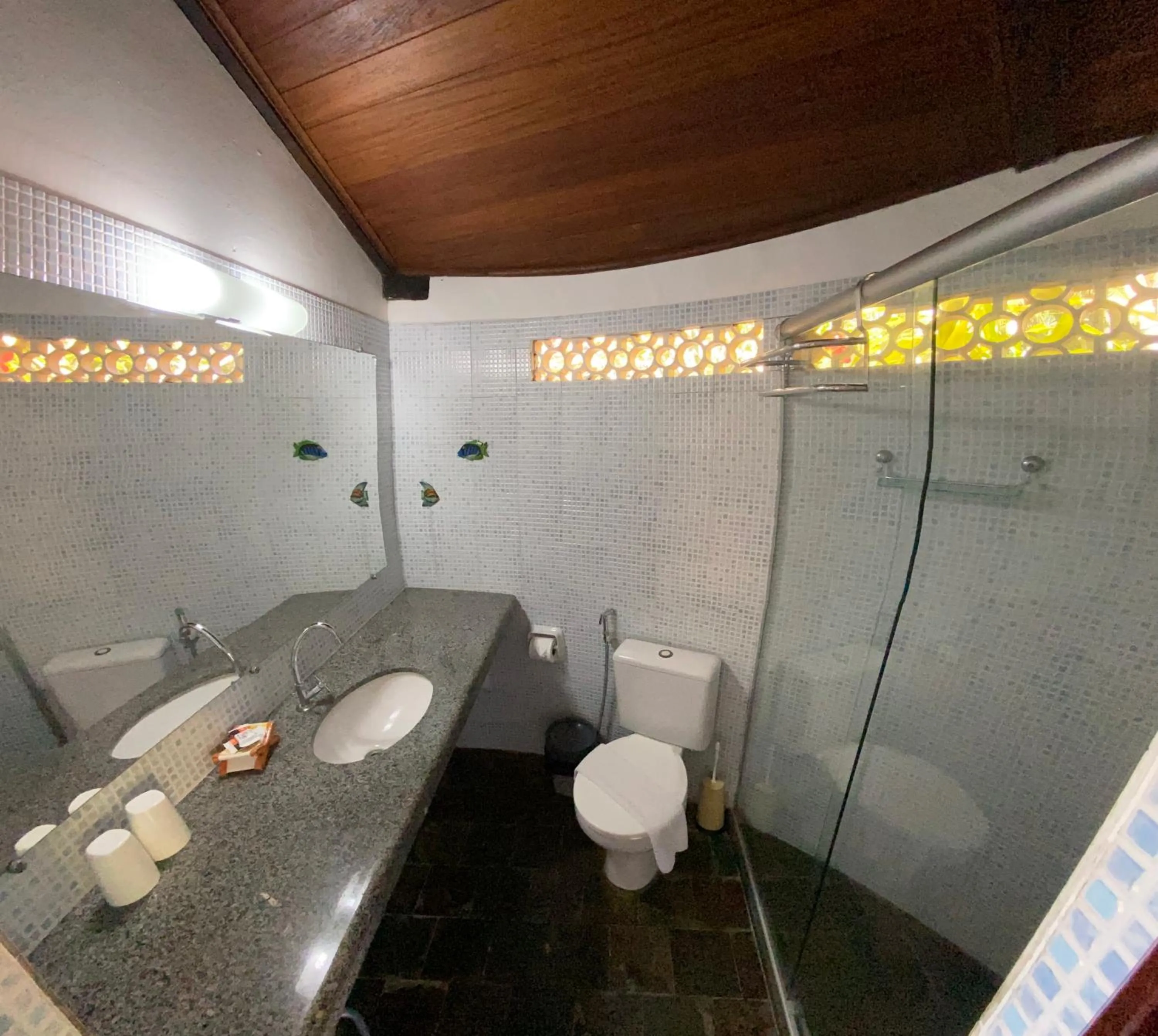 Bathroom in Pousada Colibri