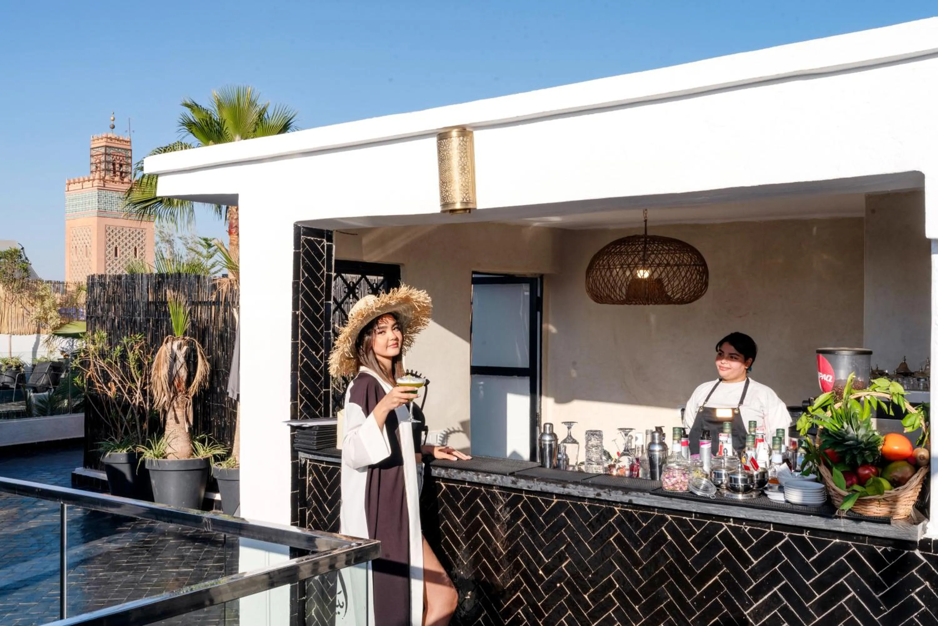 Balcony/Terrace in Maison H Kasbah