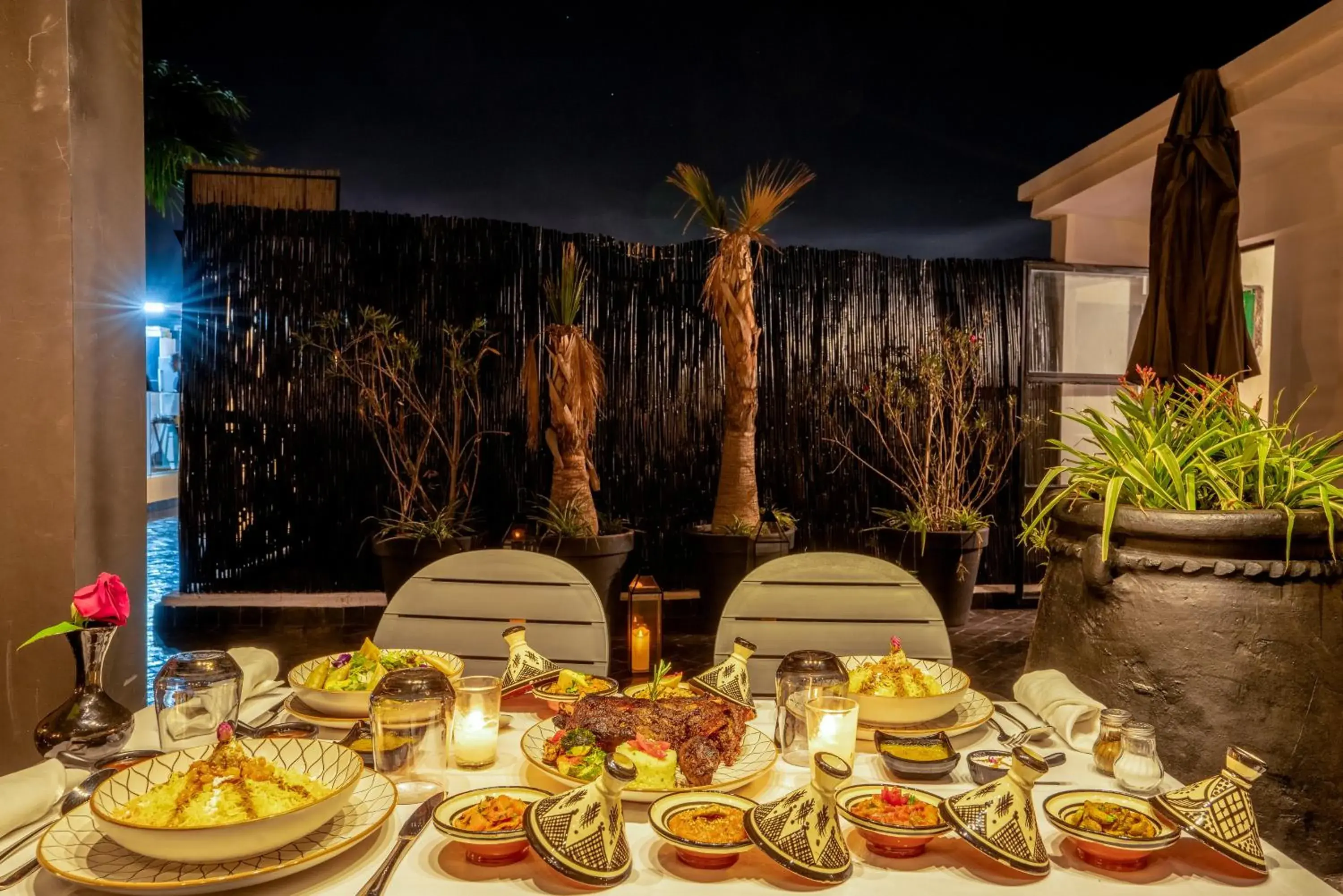 Restaurant/places to eat in Maison H Kasbah Restaurant/places to eat in Maison H Kasbah