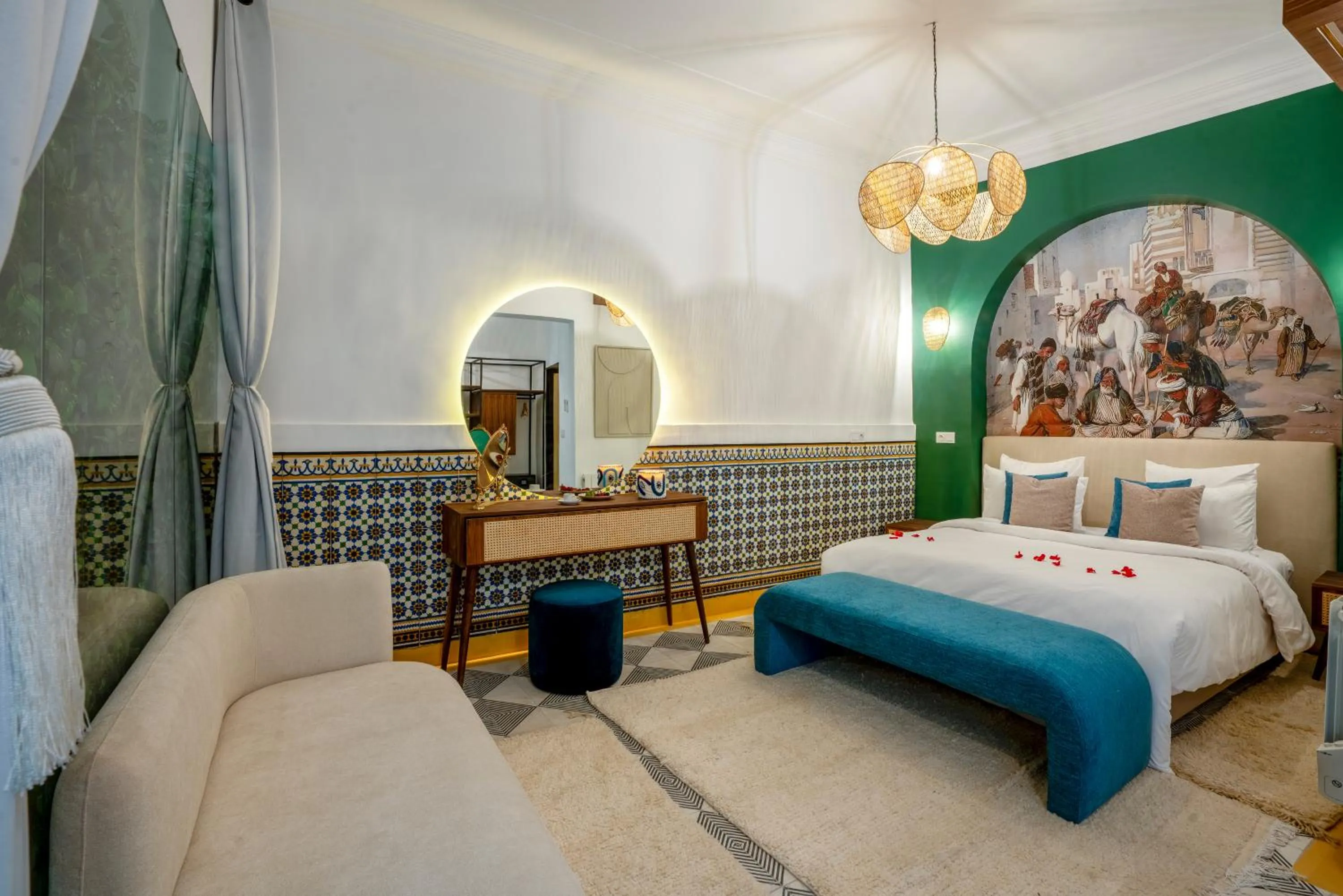 Photo of the whole room, Bed in Maison H Kasbah