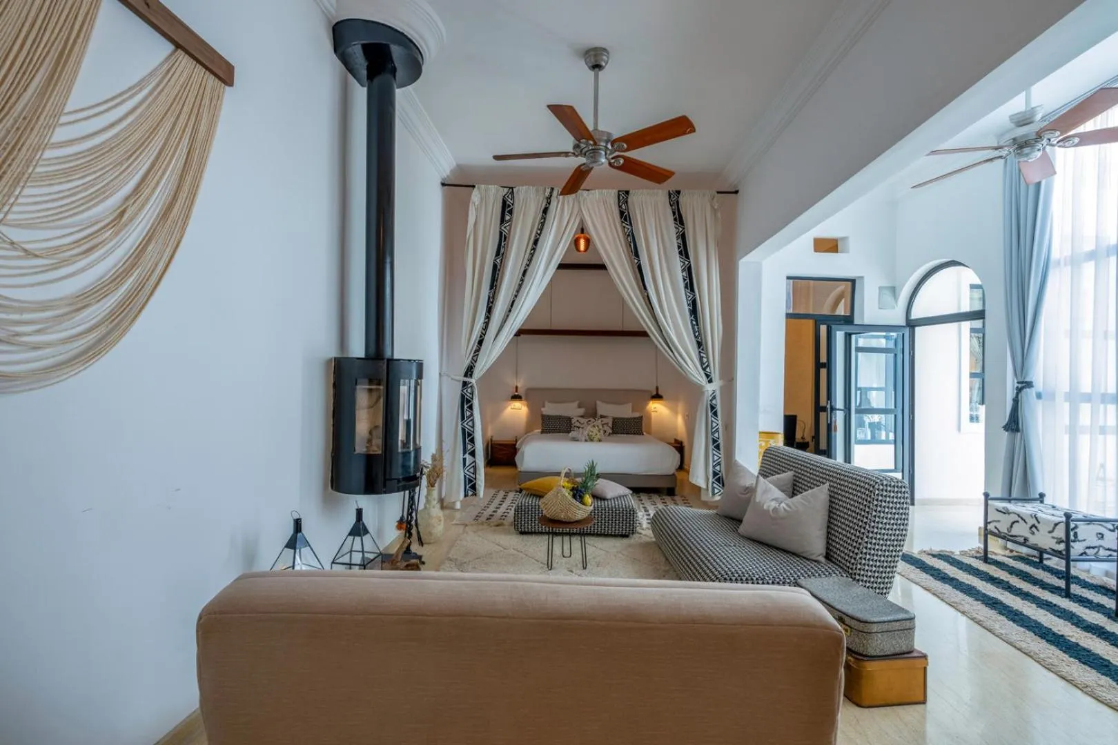 Living room in Maison H Kasbah