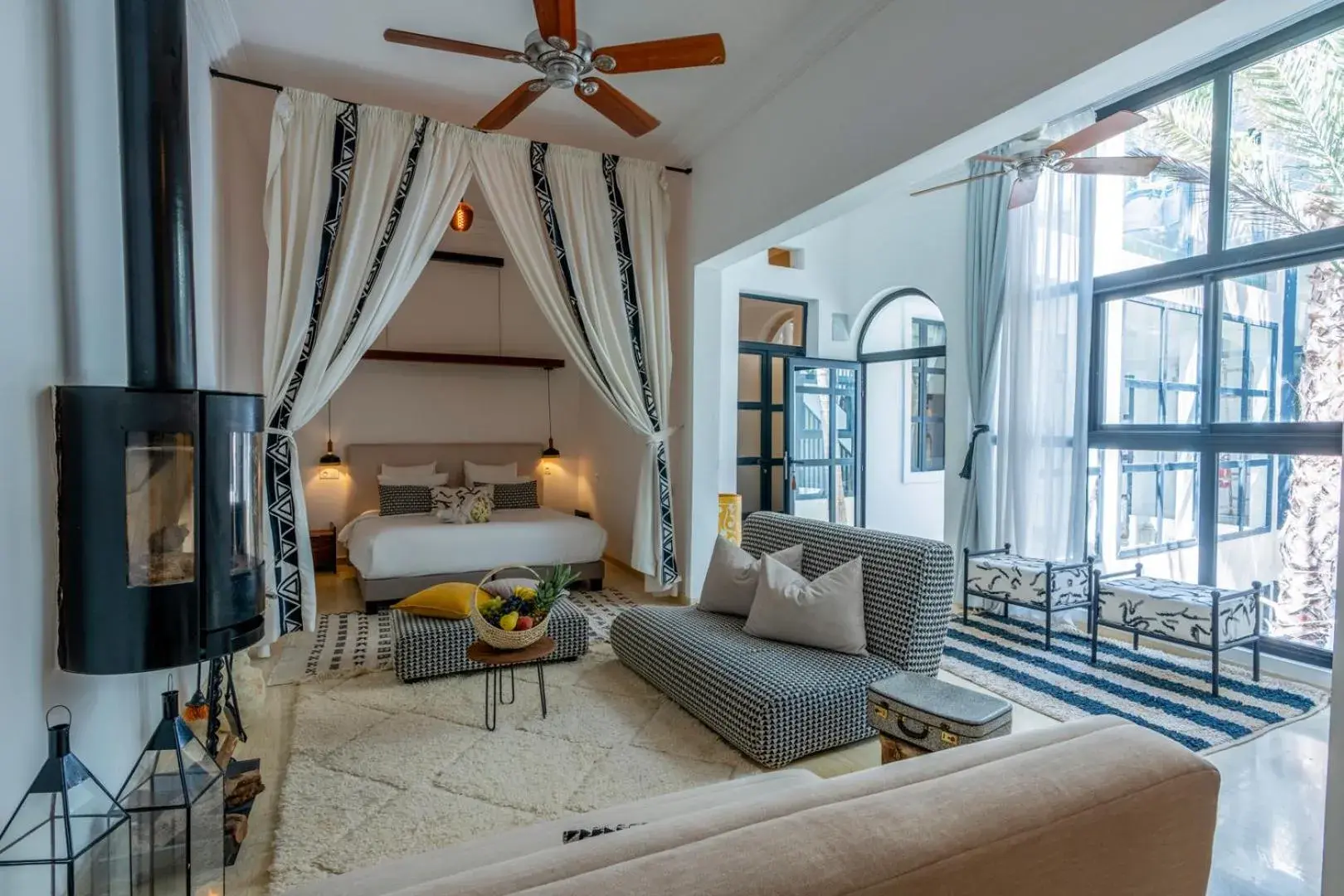 Living room in Maison H Kasbah Living room in Maison H Kasbah