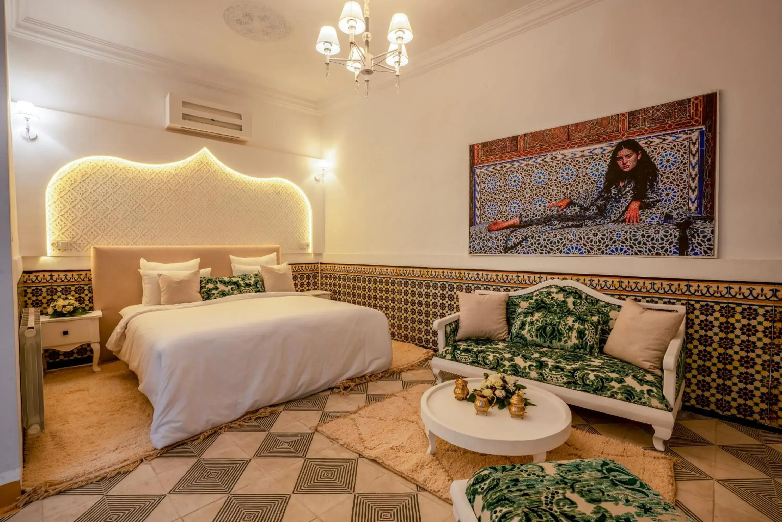 Bed in Maison H Kasbah Bed in Maison H Kasbah