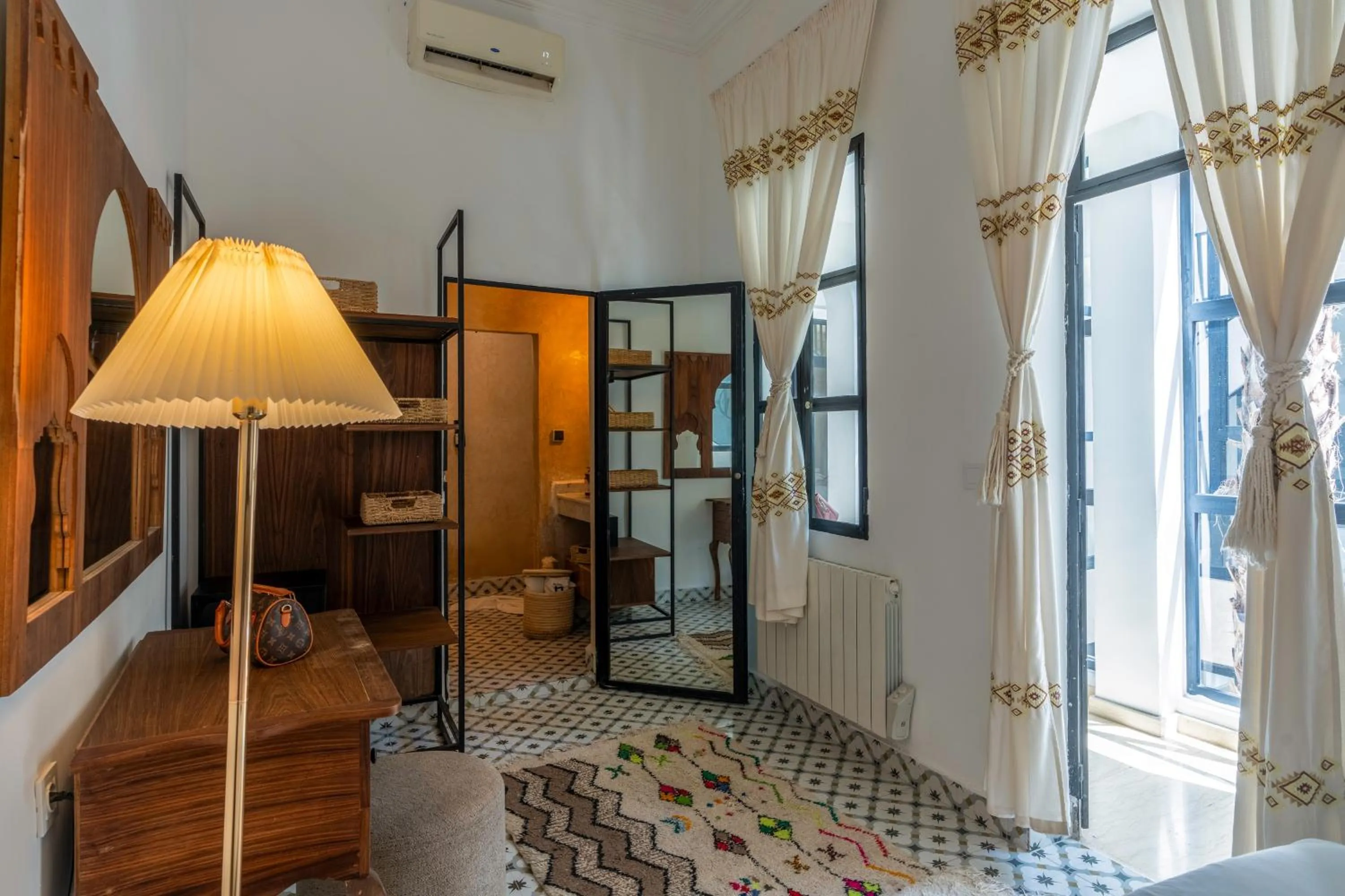 Seating area in Maison H Kasbah