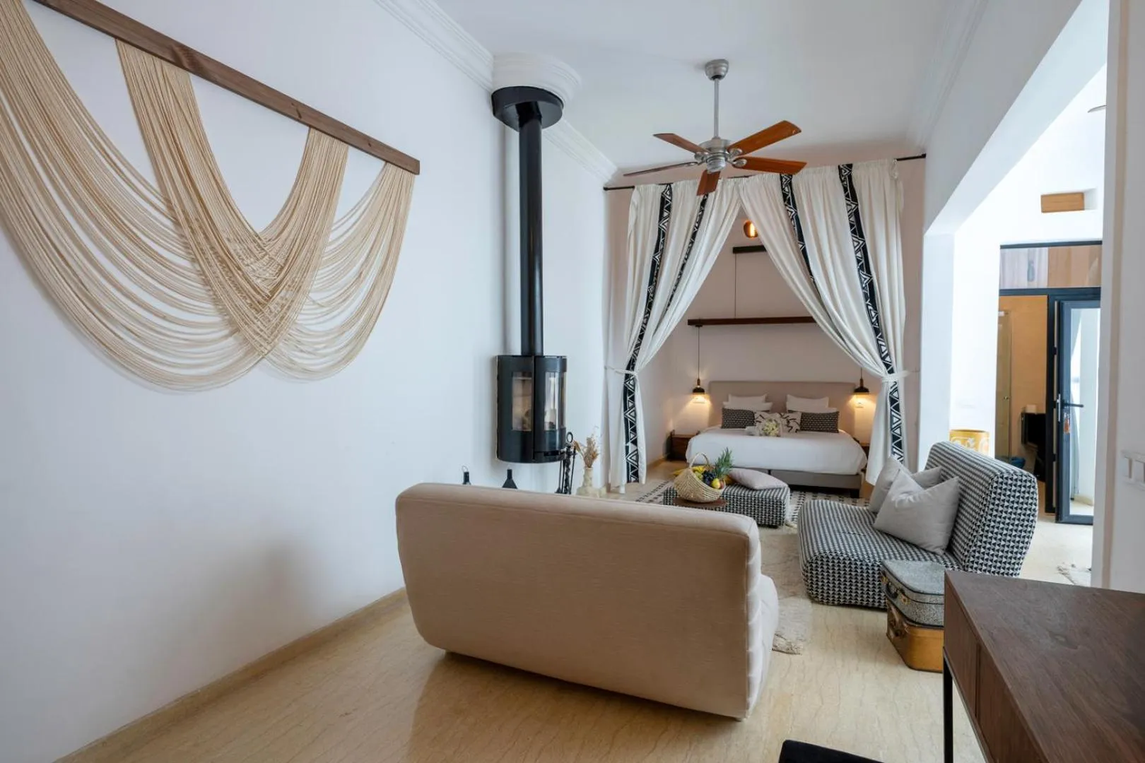 Seating area in Maison H Kasbah