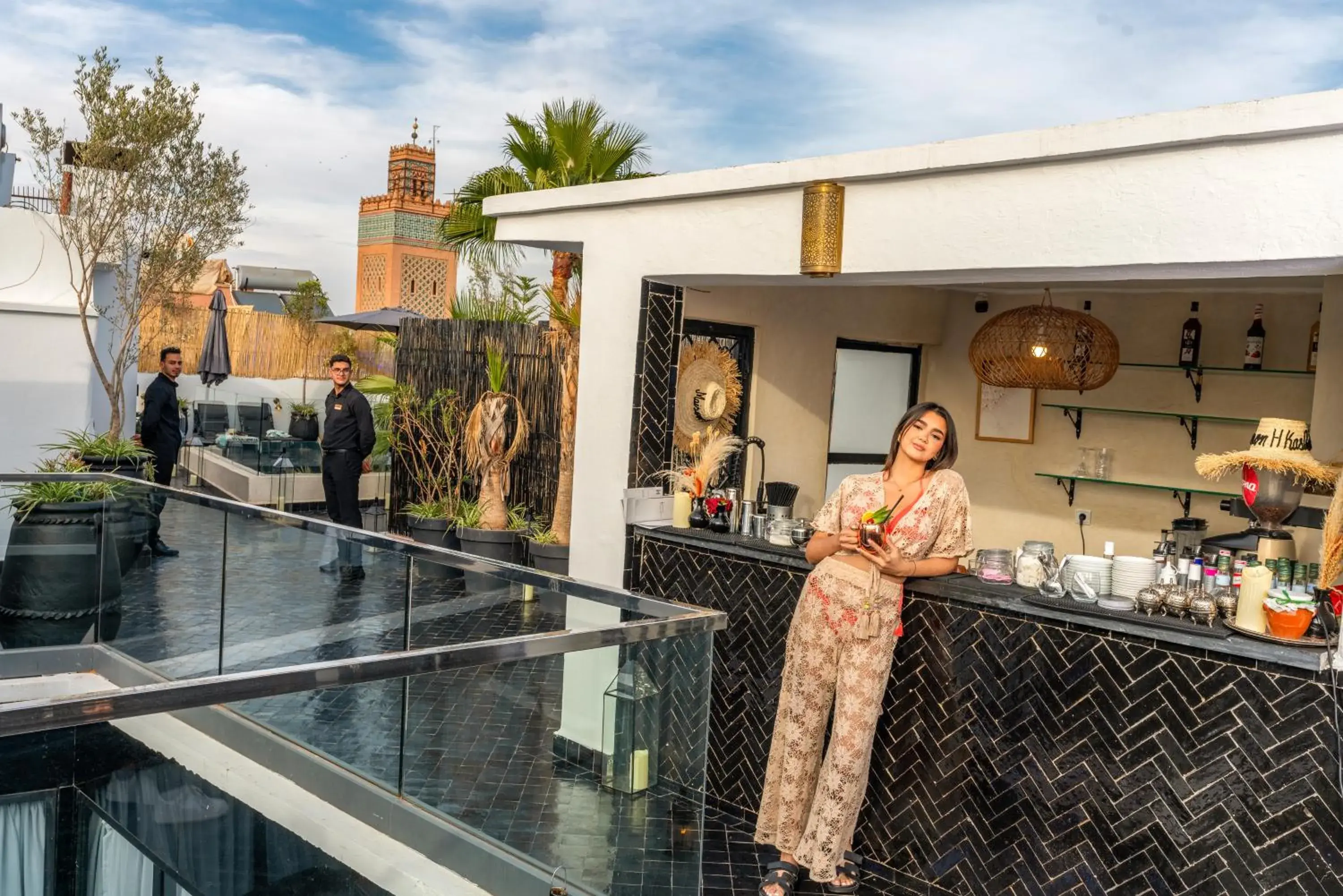 Lounge or bar in Maison H Kasbah Lounge or bar in Maison H Kasbah