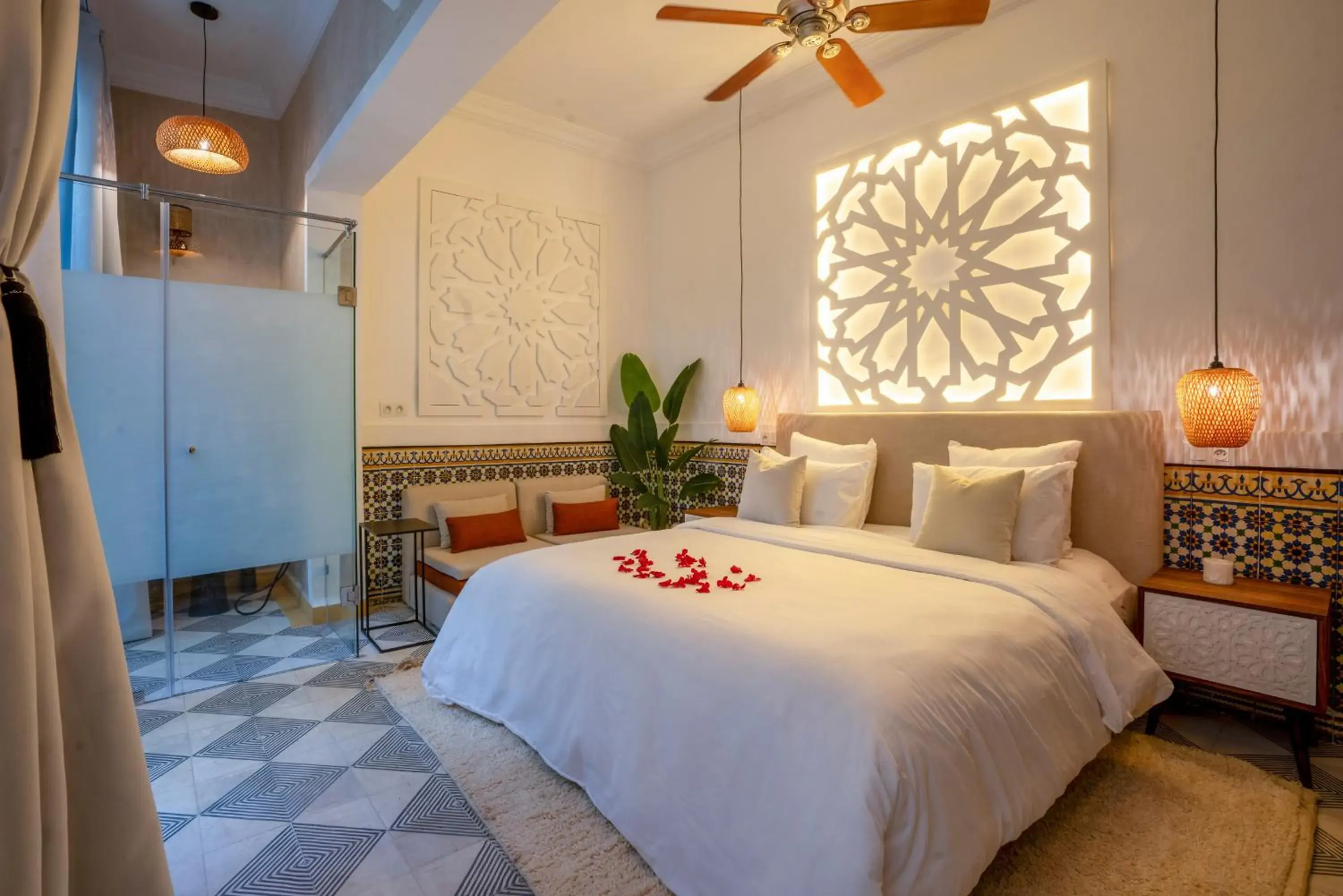 Bed in Maison H Kasbah Bed in Maison H Kasbah