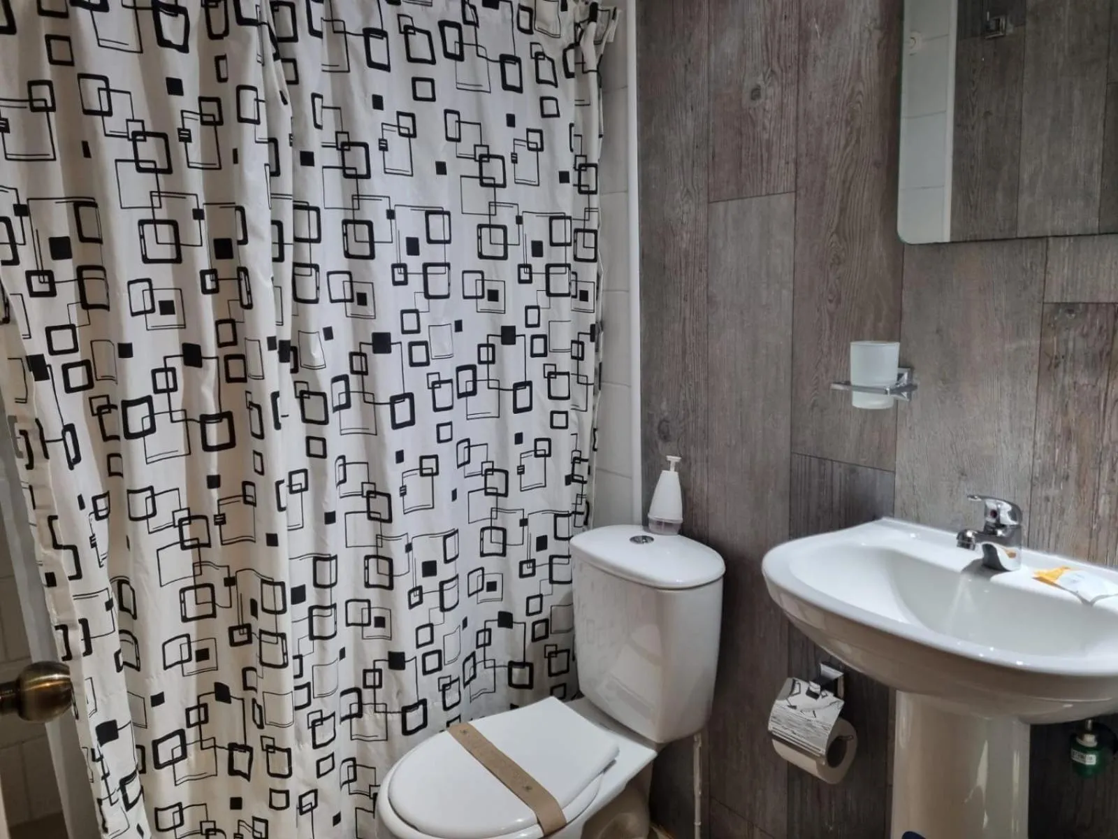 Bathroom in Apart Hotel Antu de Villarrica