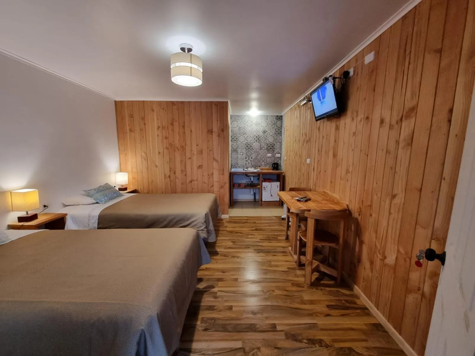 Bed in Apart Hotel Antu de Villarrica