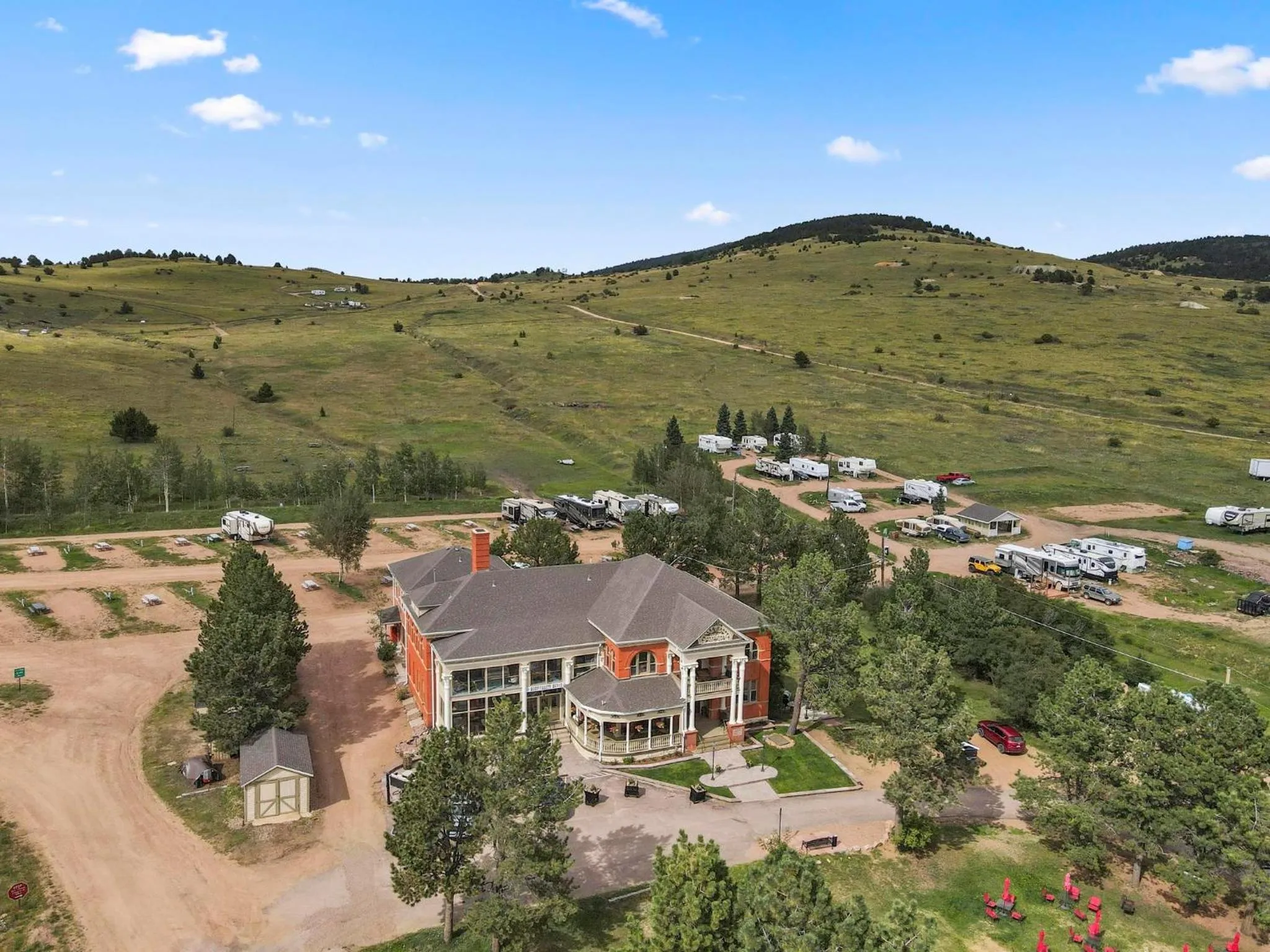 Bird's eye view in Cripple Creek Hospitality House