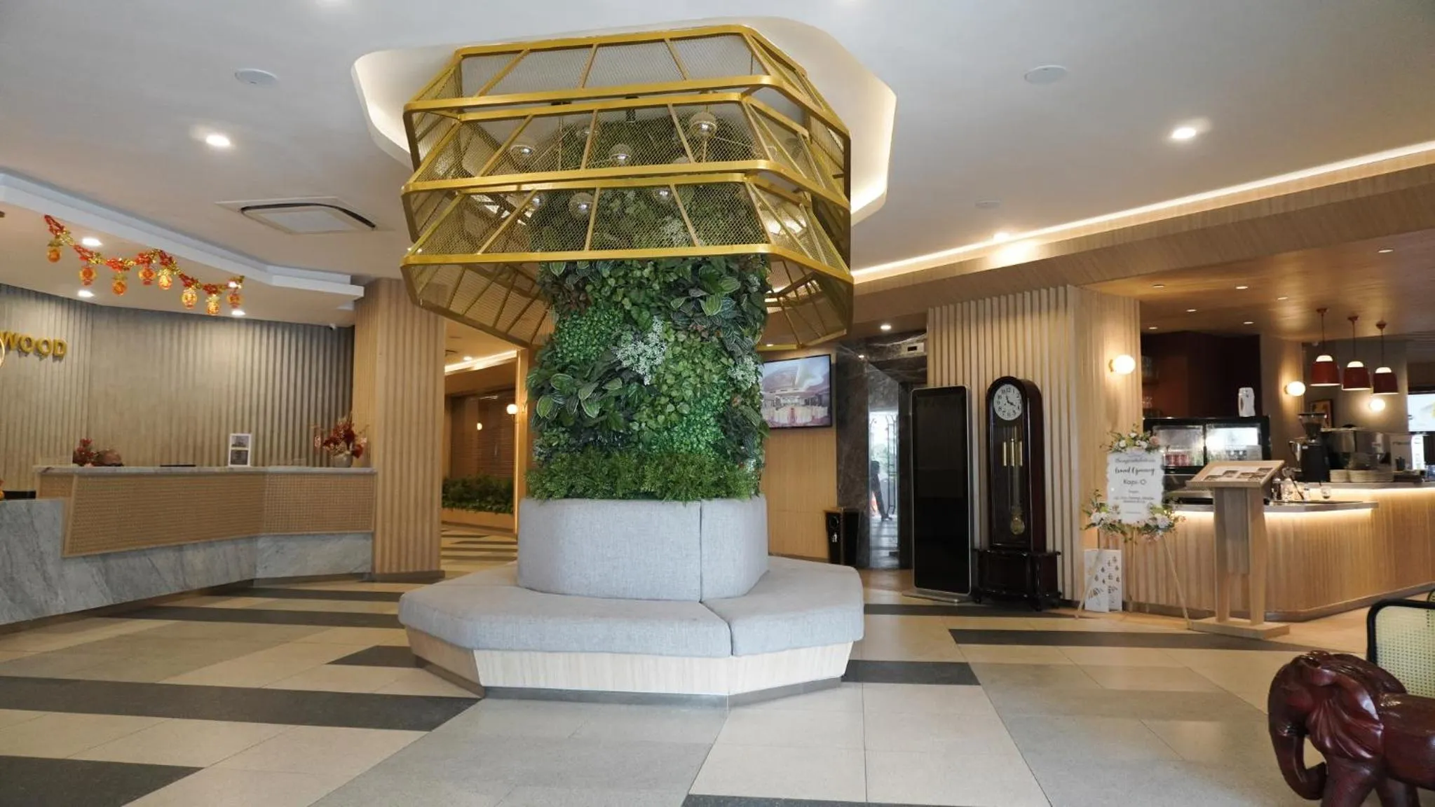 Lobby or reception in New Hollywood hotel