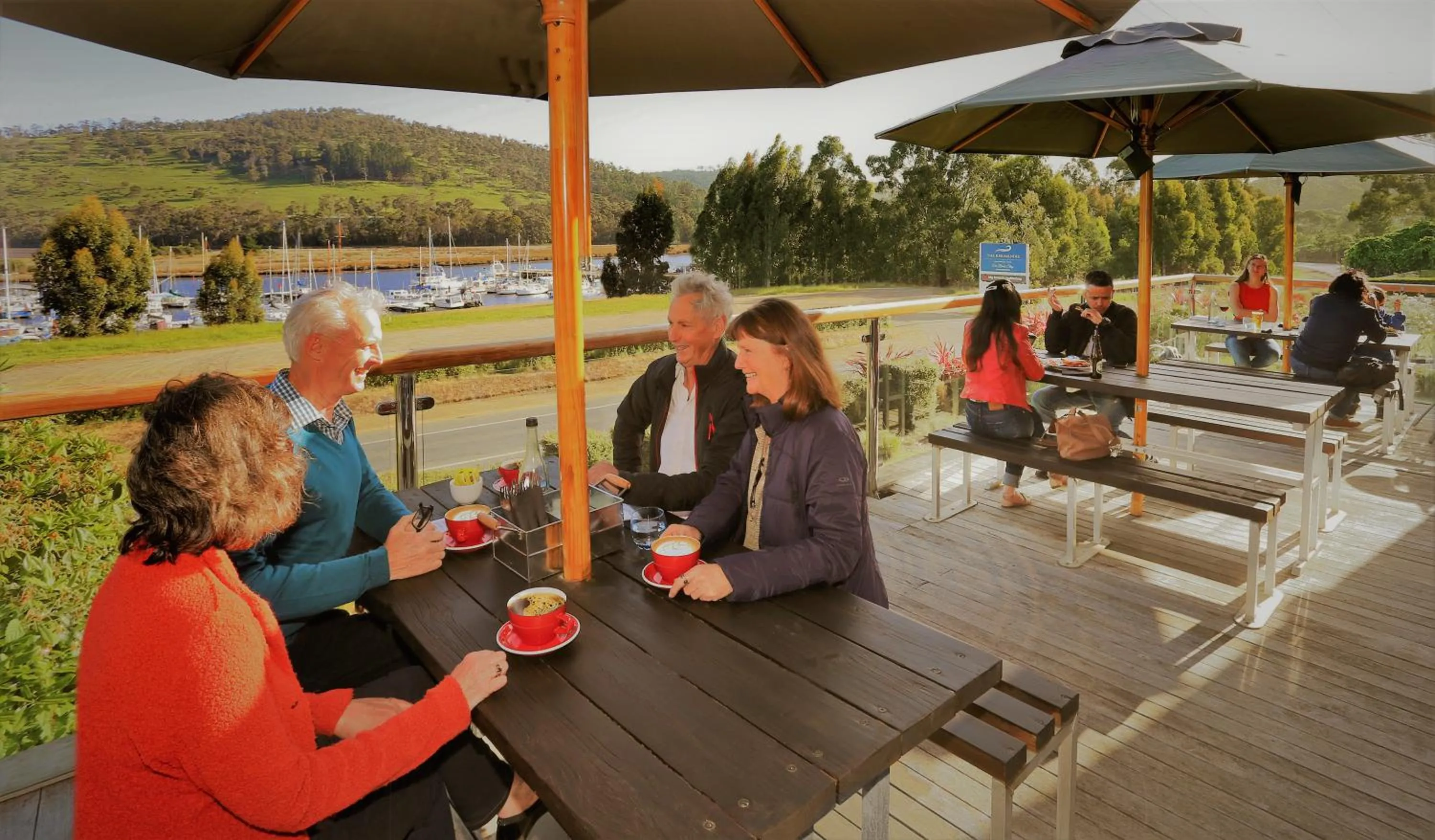 Patio in Kermandie Hotel