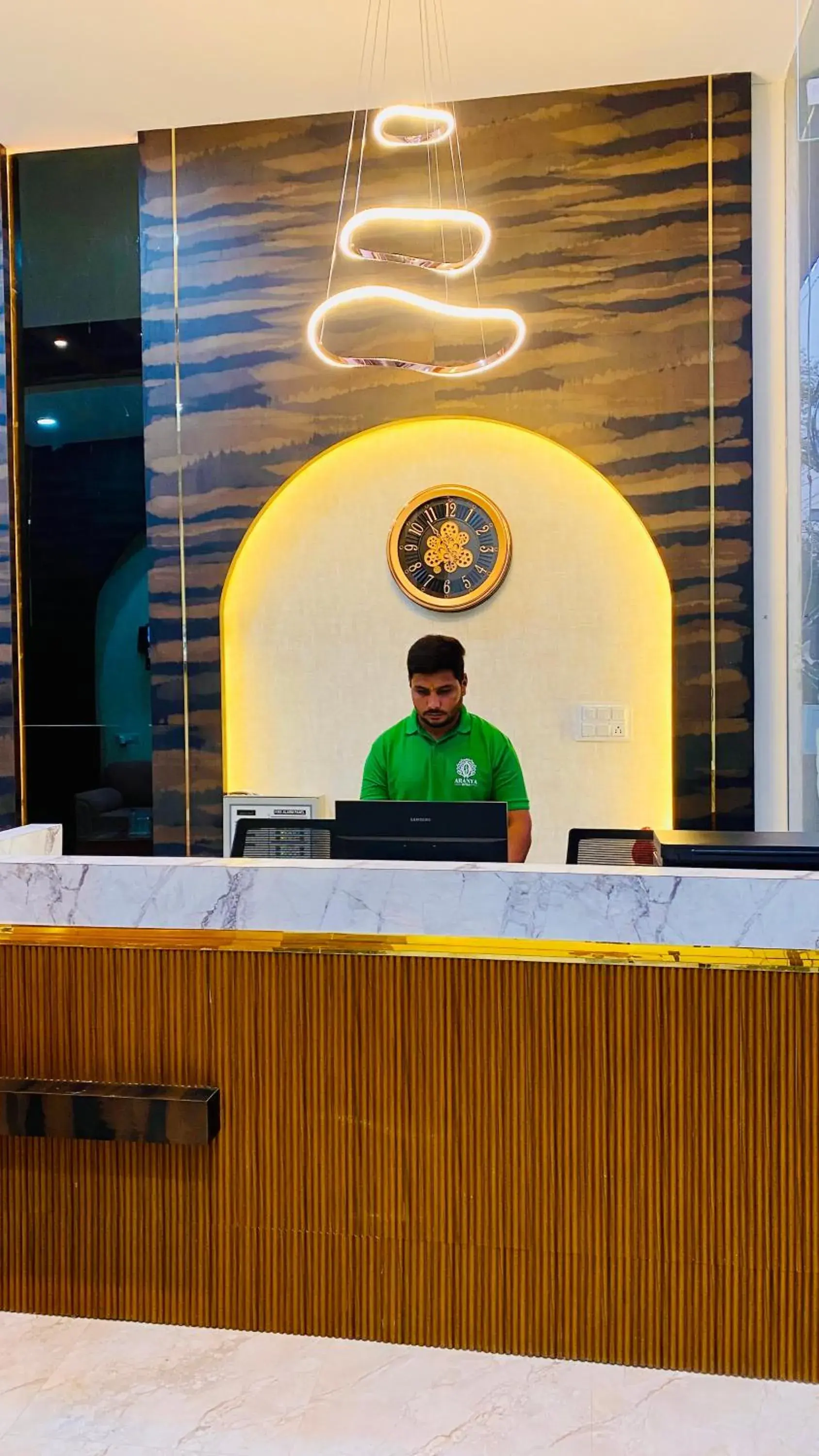 Lobby or reception in Hotel Pravasa Stay, Dewas Naka Lobby or reception in Hotel Pravasa Stay, Dewas Naka