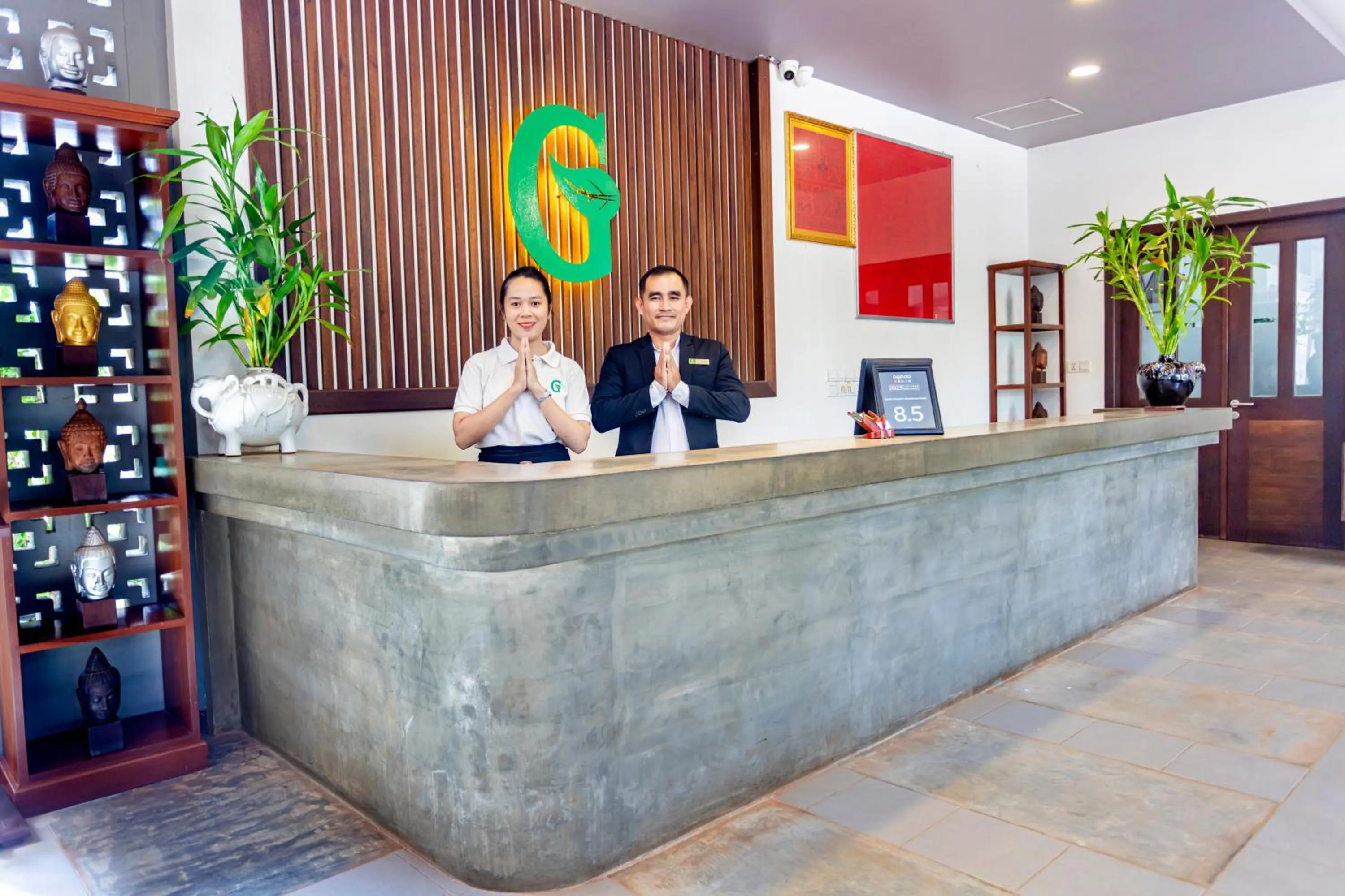 Lobby or reception in Apartment Green Amazon