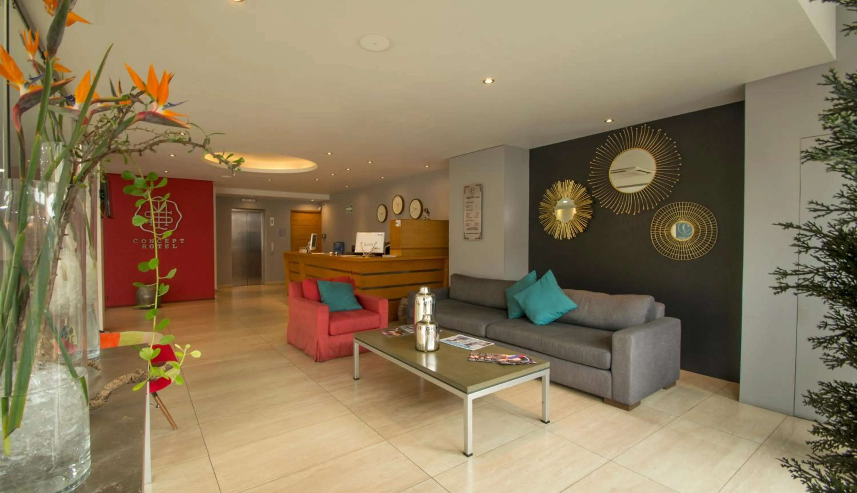 Living room in Concept Hotel - Centro Zamora