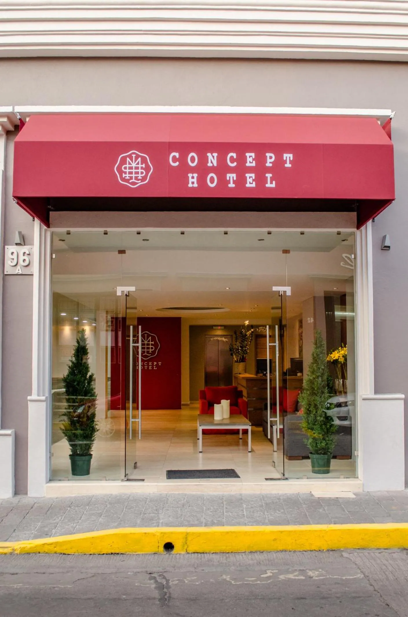 Facade/entrance in Concept Hotel - Centro Zamora