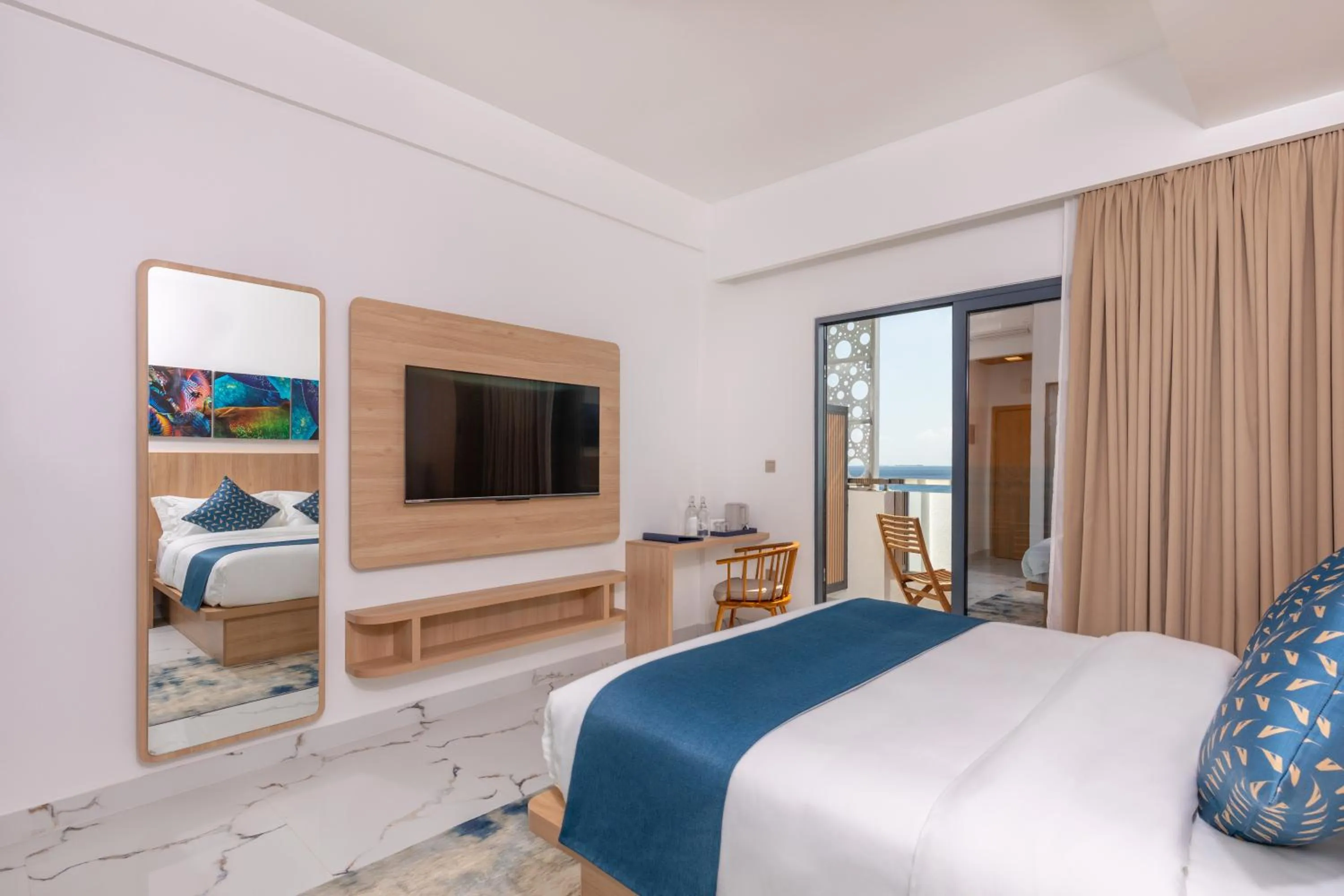 Bed in Arrival Beach and Spa