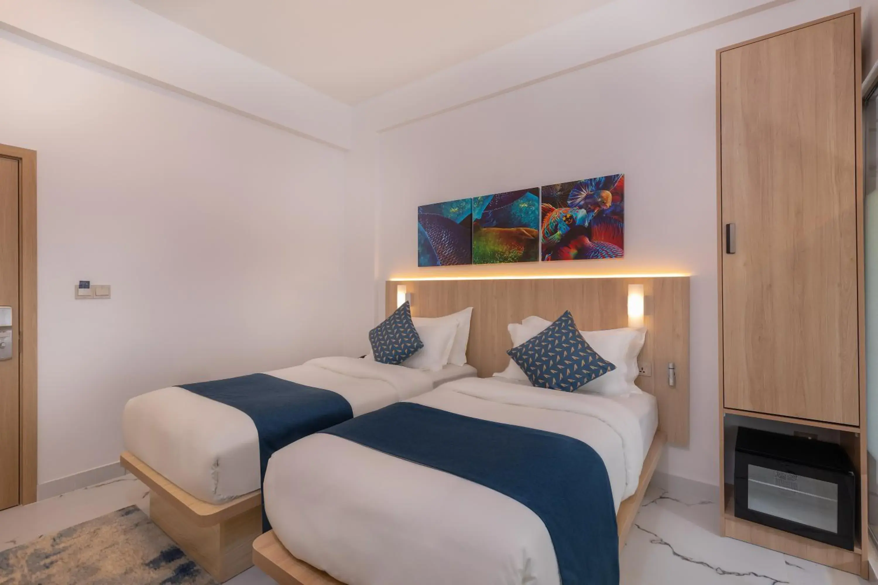 Bedroom, Bed in Arrival Beach and Spa Bedroom, Bed in Arrival Beach and Spa