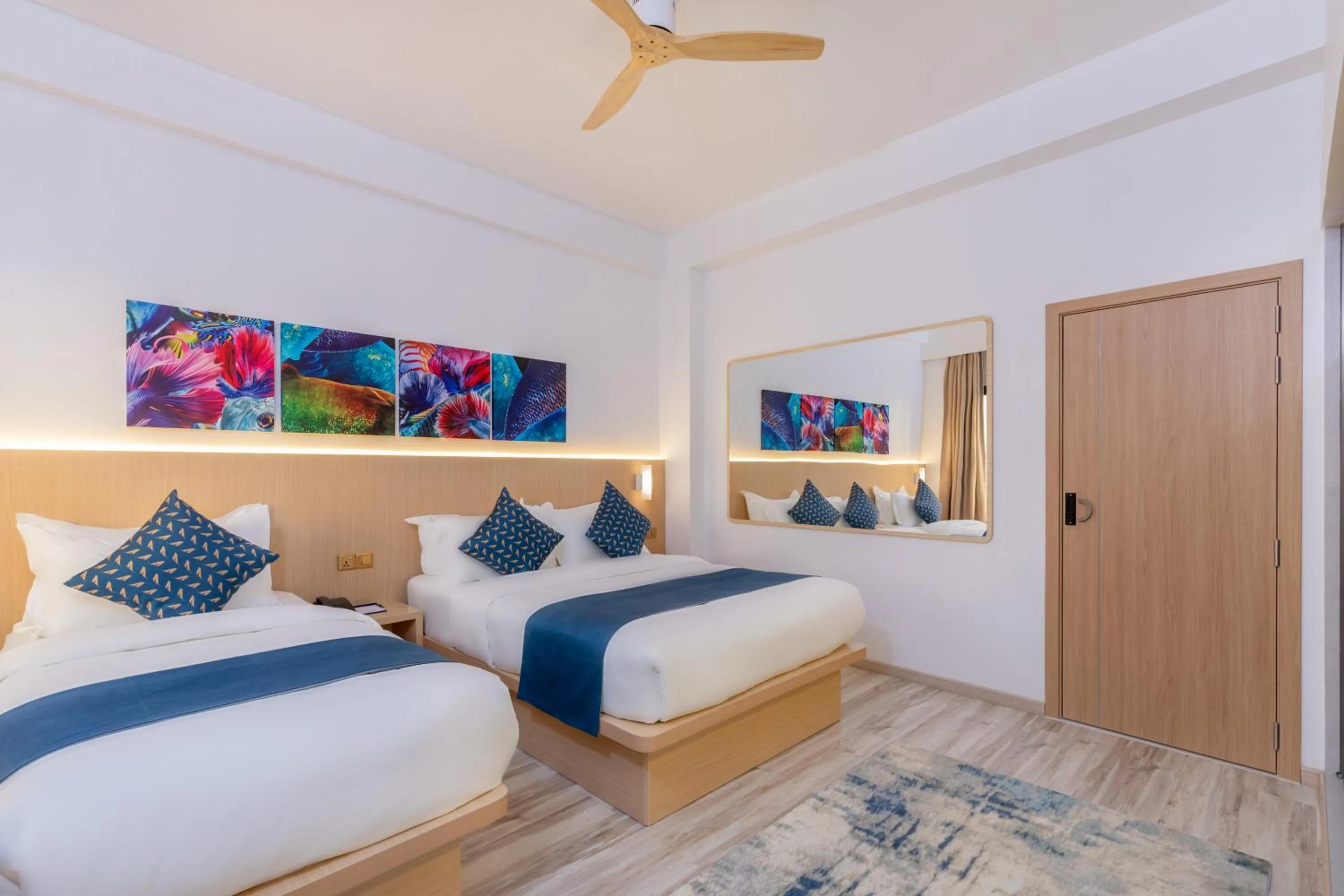 Bed in Arrival Beach and Spa