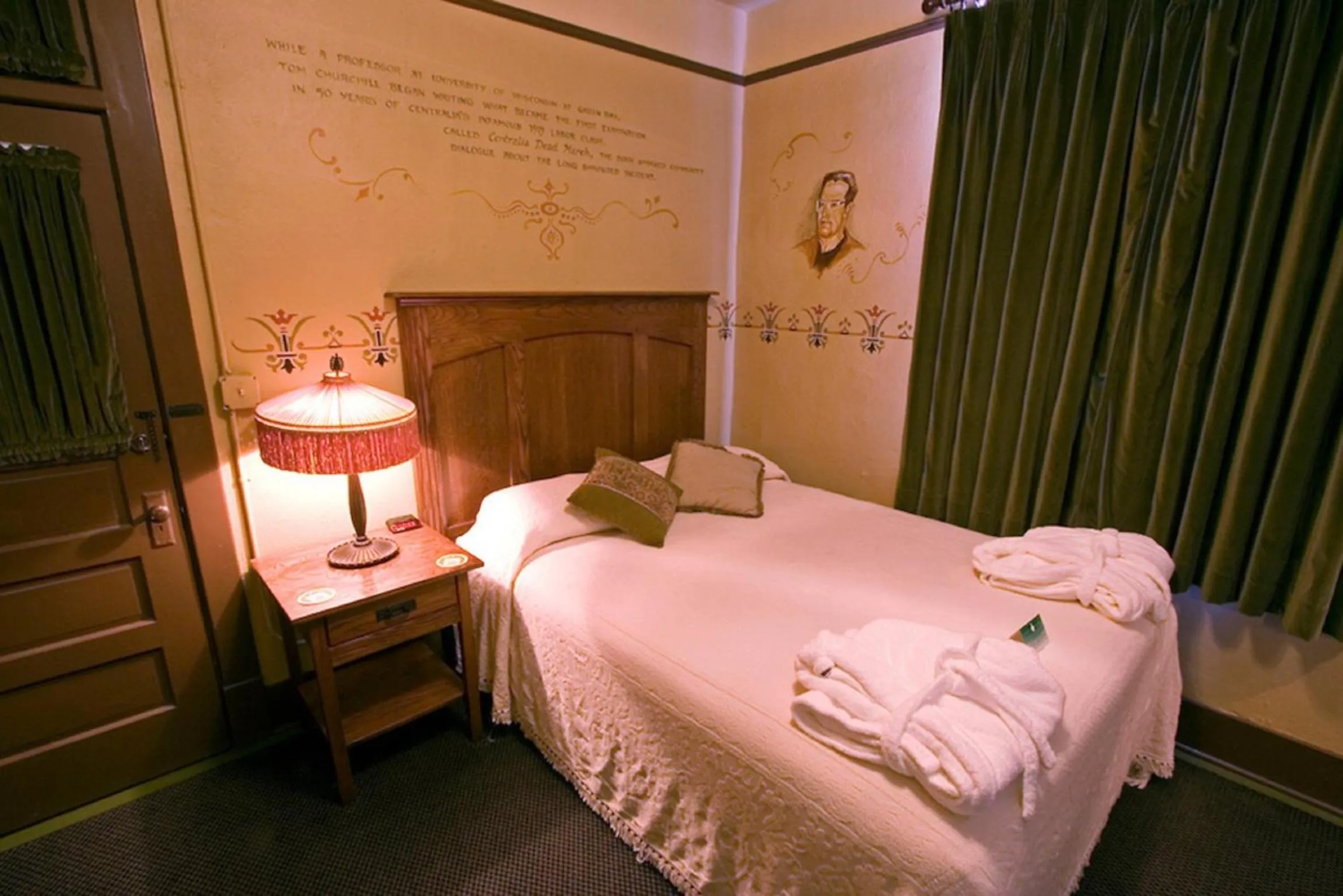 Bed in McMenamins Olympic Club