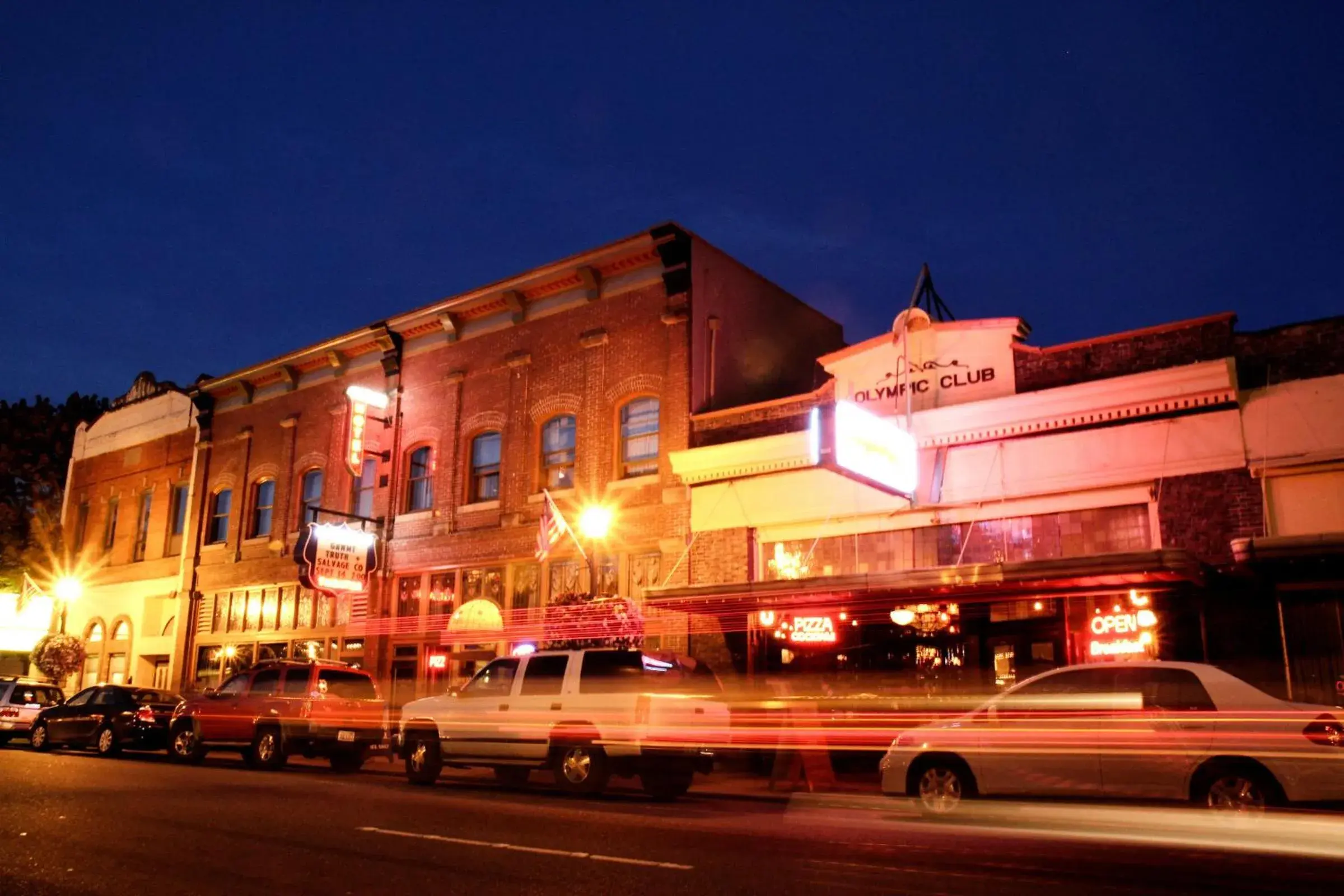 Property building in McMenamins Olympic Club Property building in McMenamins Olympic Club