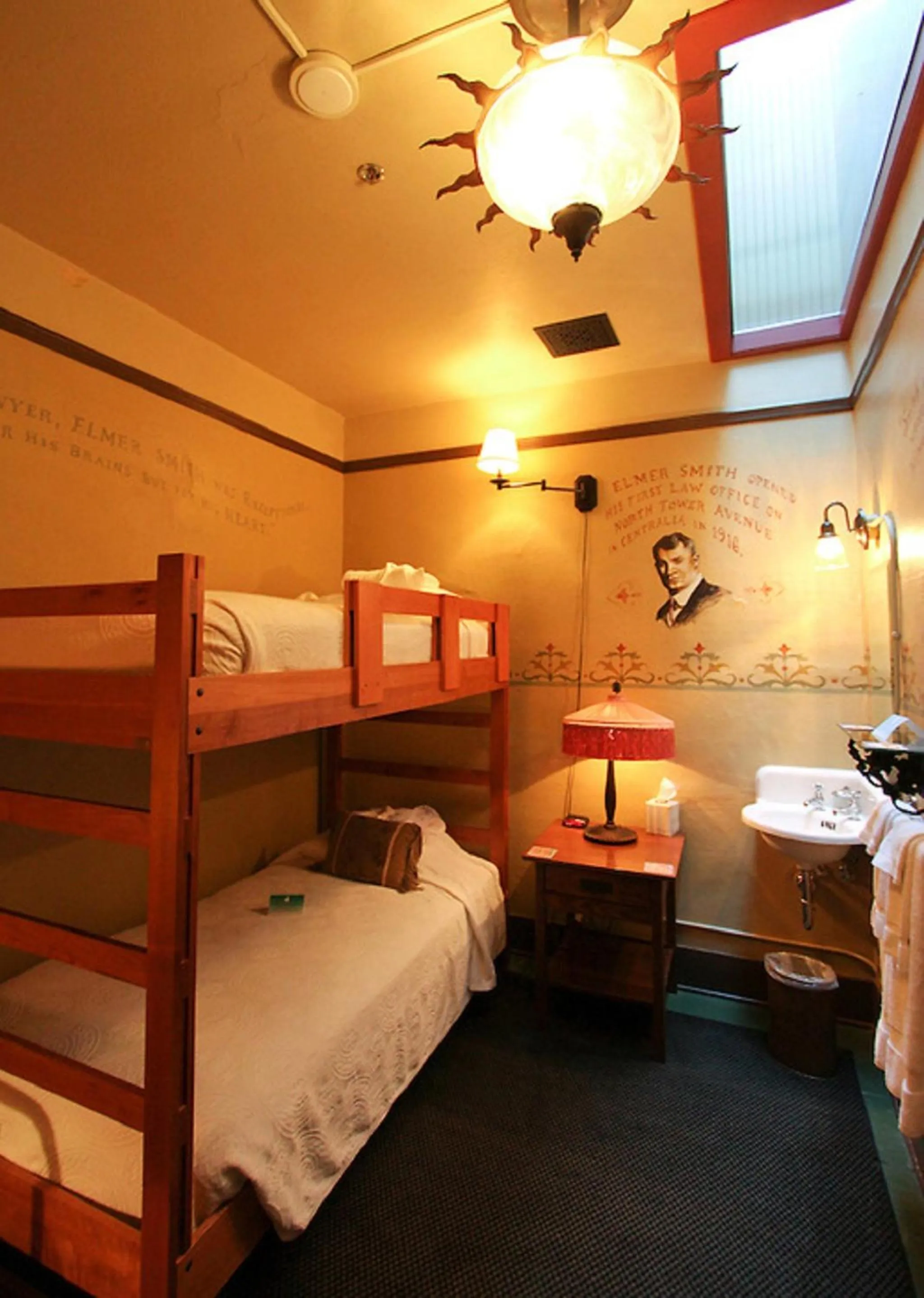 Bed in McMenamins Olympic Club