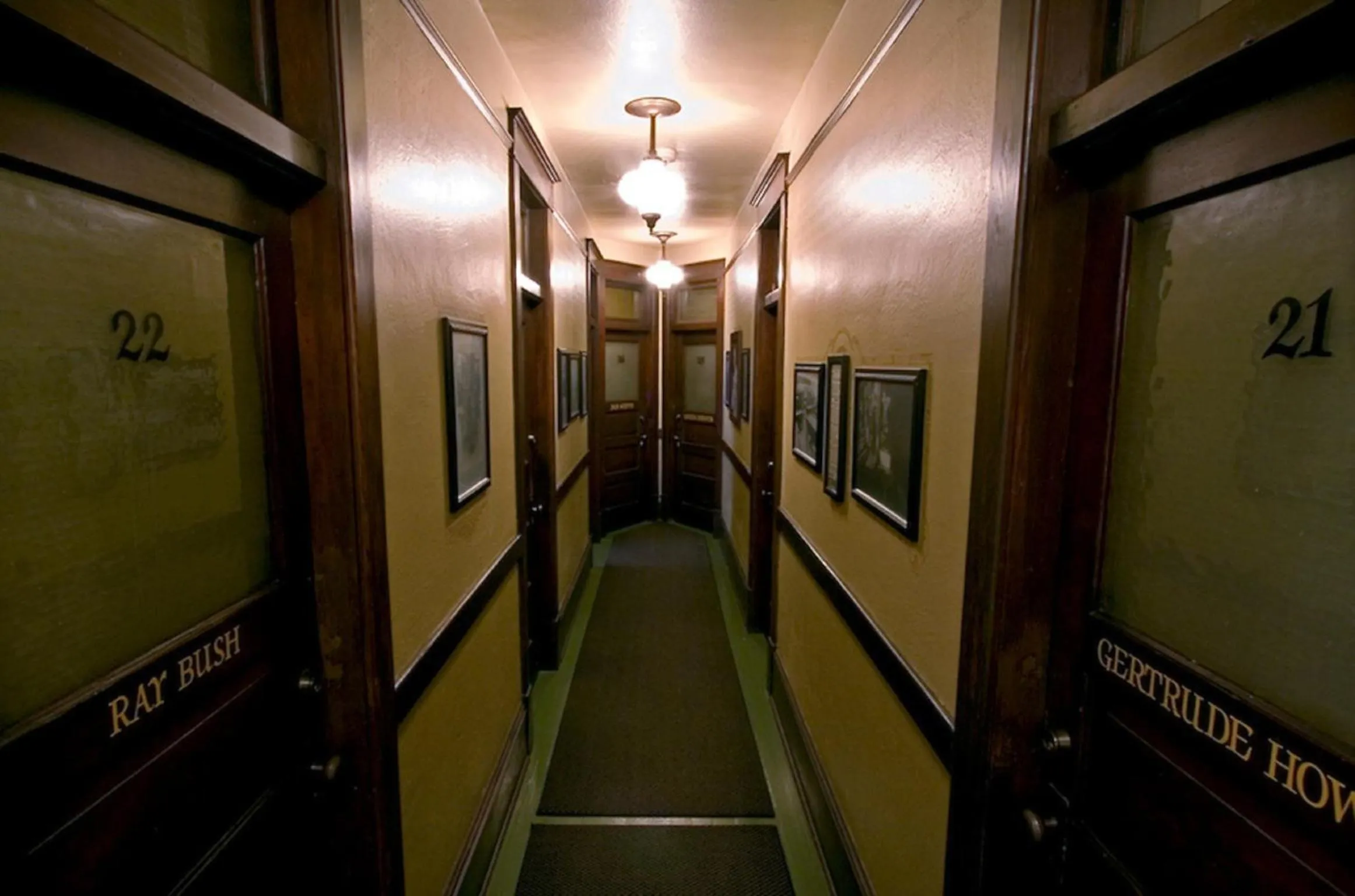 Decorative detail in McMenamins Olympic Club