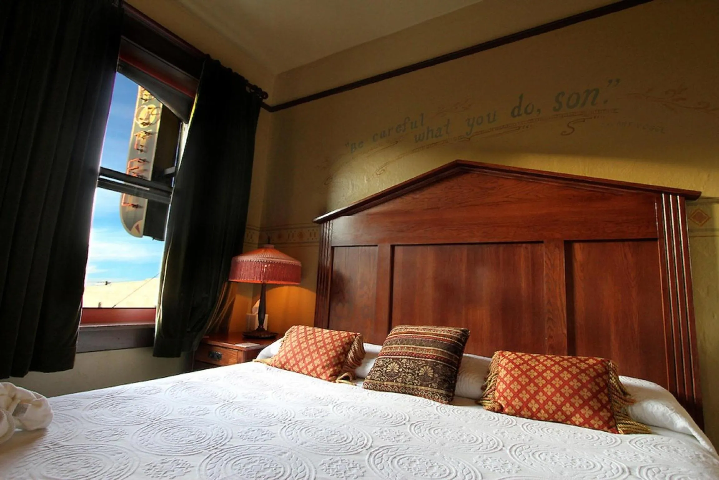 Bed in McMenamins Olympic Club