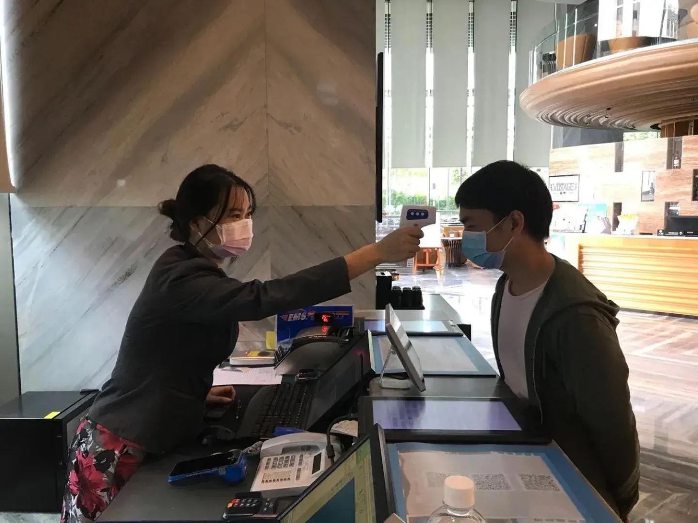 Lobby or reception in Shenzhen Futian Wyndham Grand Lobby or reception in Shenzhen Futian Wyndham Grand