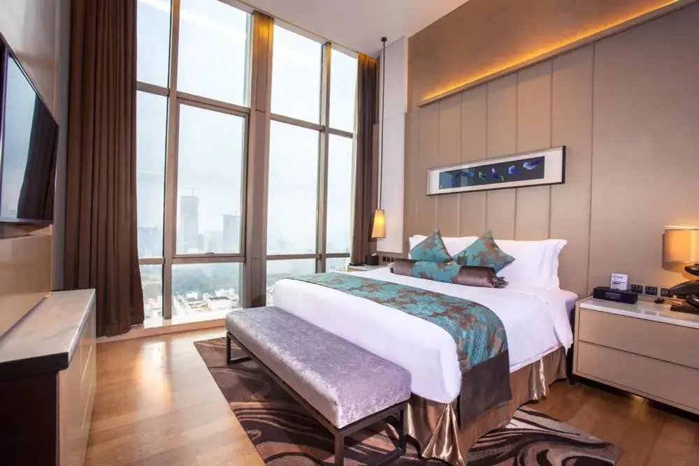 Bed in Shenzhen Futian Wyndham Grand Bed in Shenzhen Futian Wyndham Grand