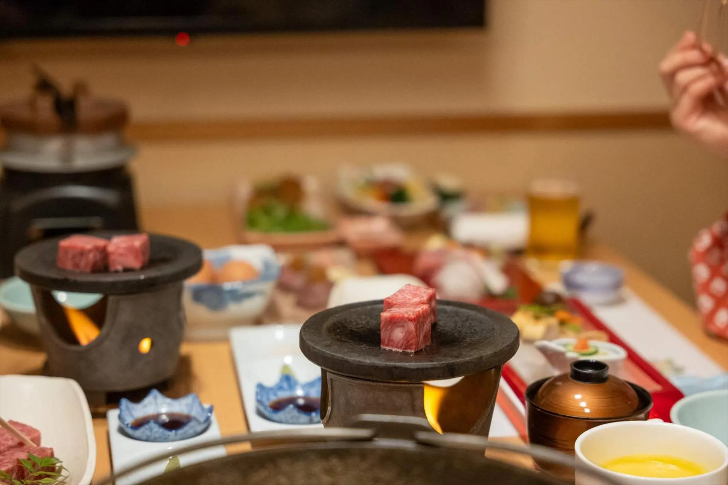 Dinner in Dantokan Kikunoya