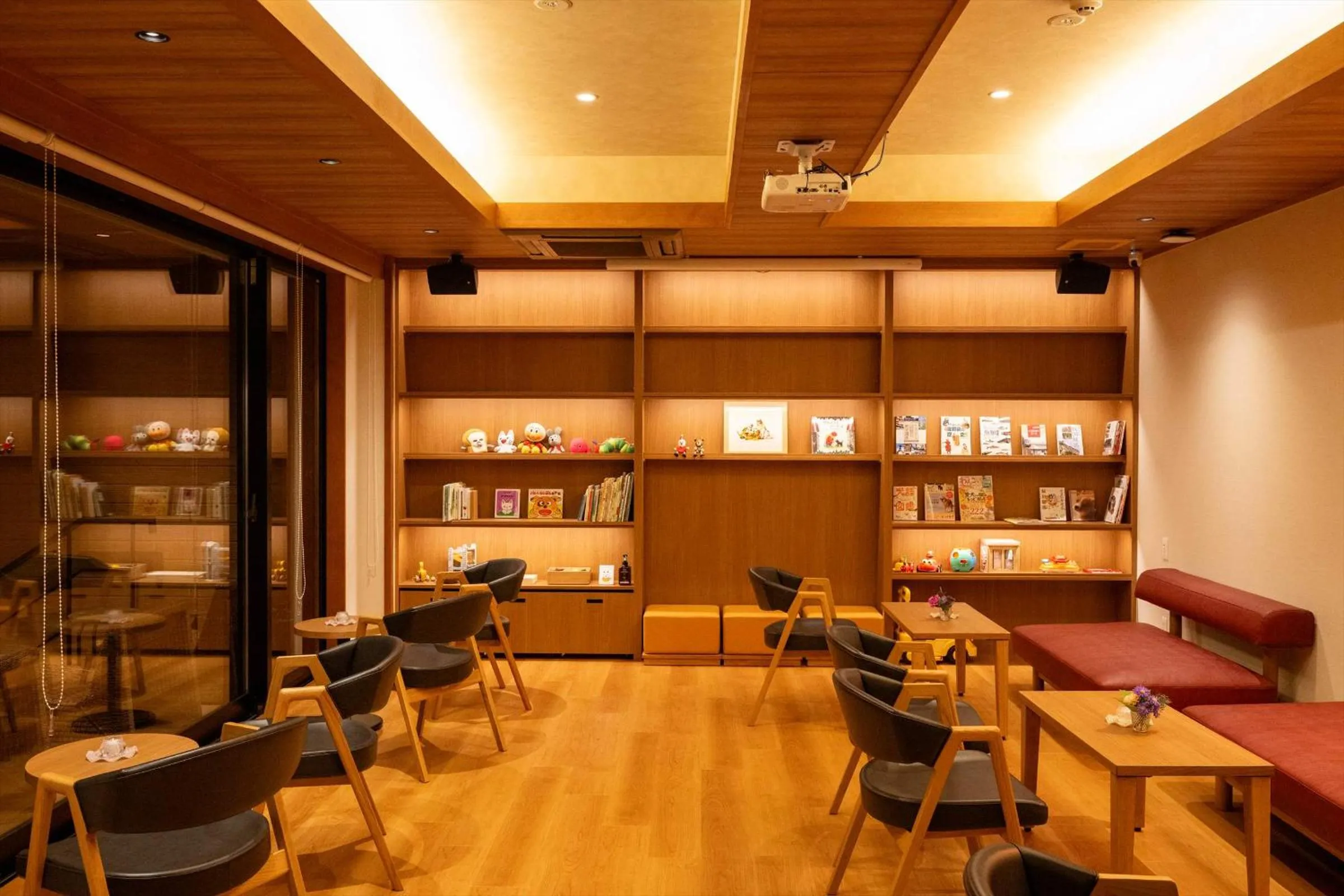 Communal lounge/ TV room in Dantokan Kikunoya