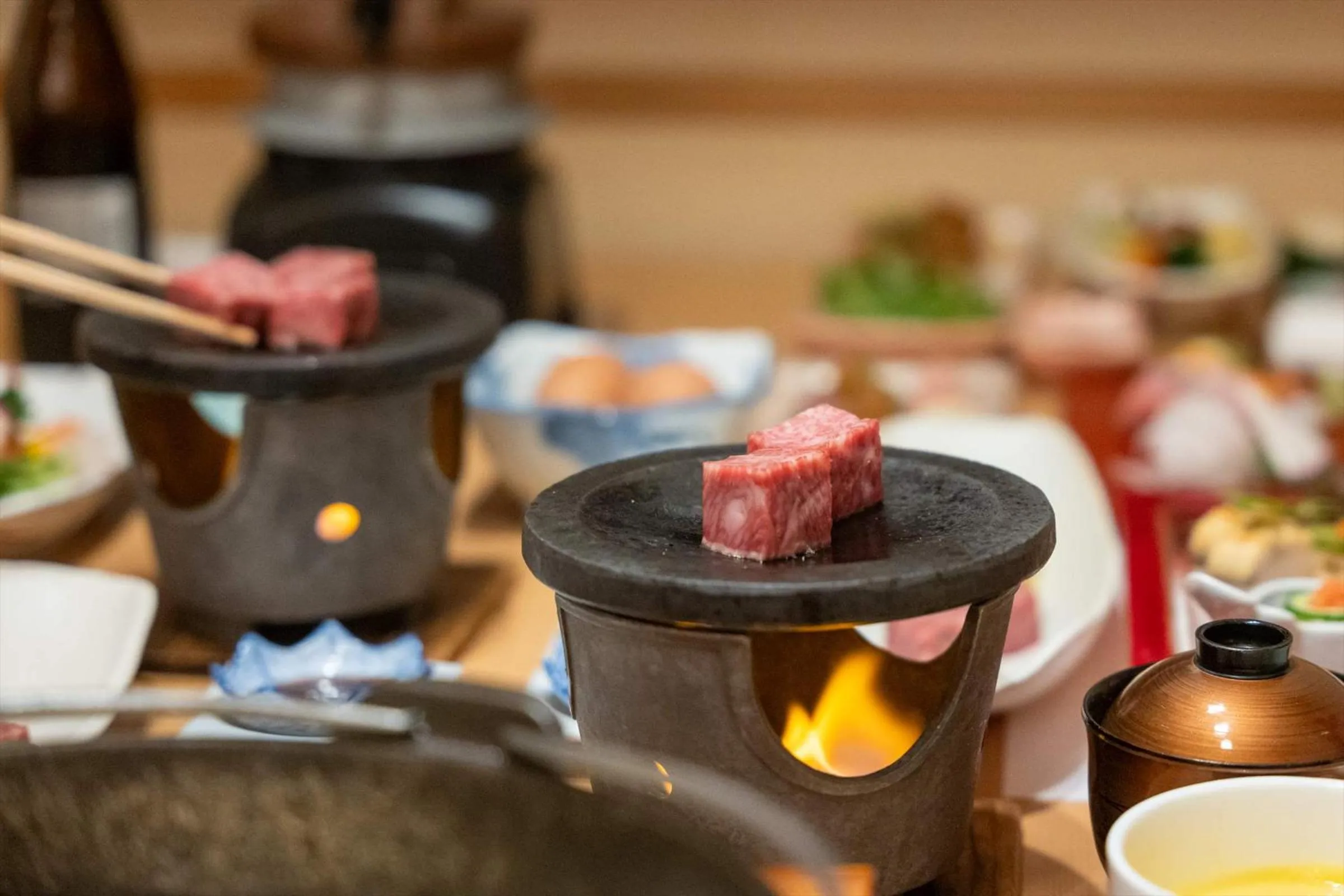 Dinner in Dantokan Kikunoya