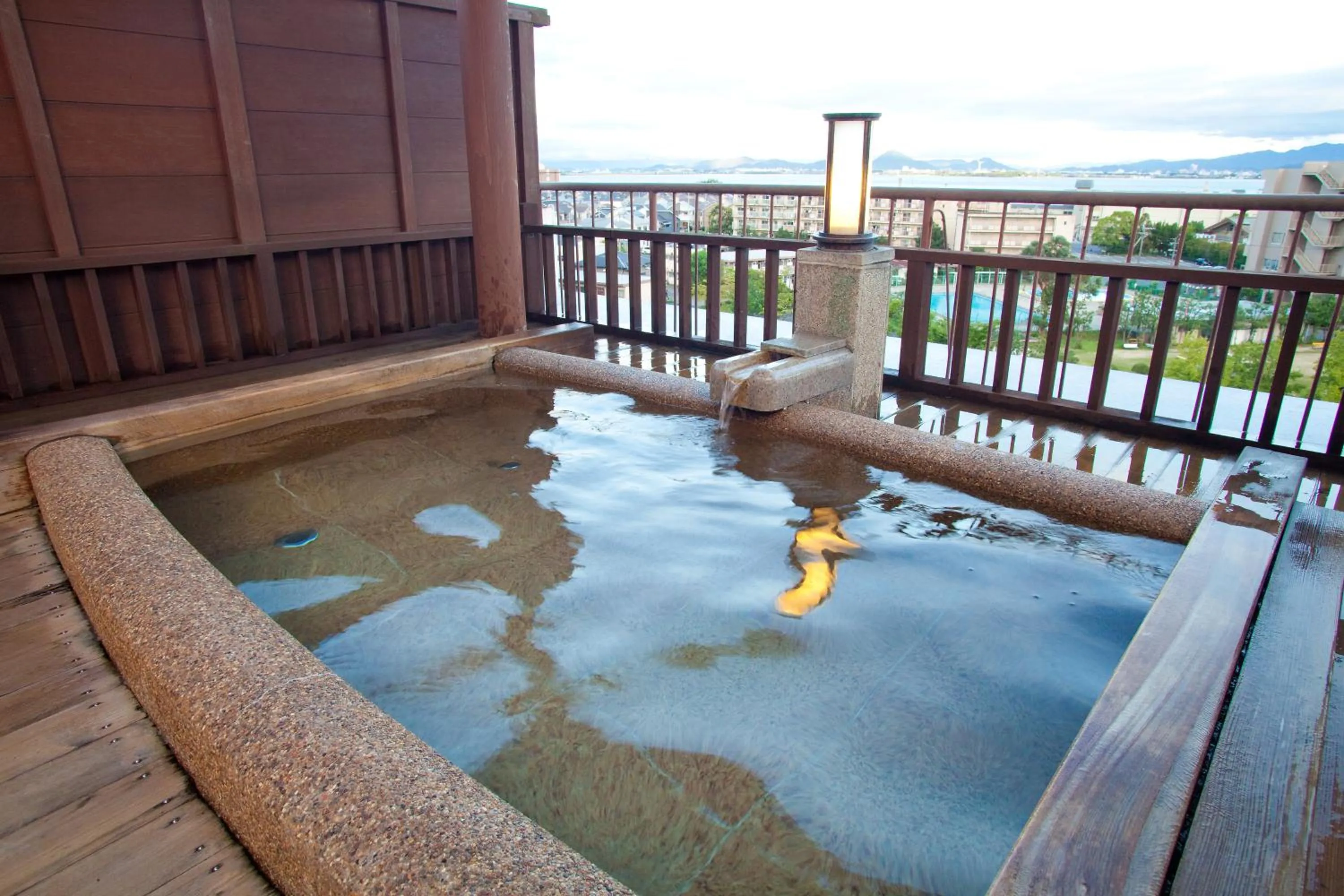Open Air Bath in Dantokan Kikunoya