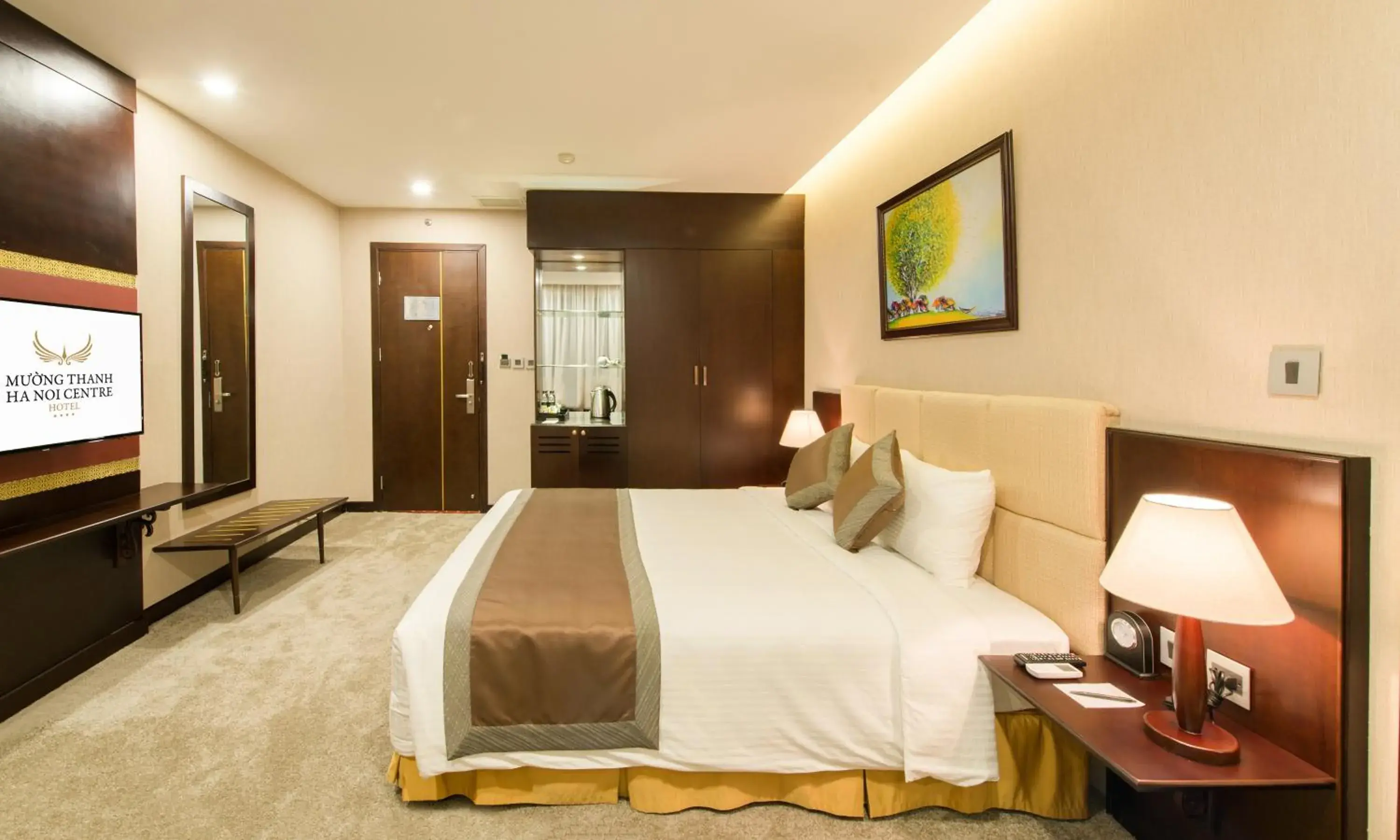 Bed in Muong Thanh Hanoi Centre Hotel Bed in Muong Thanh Hanoi Centre Hotel