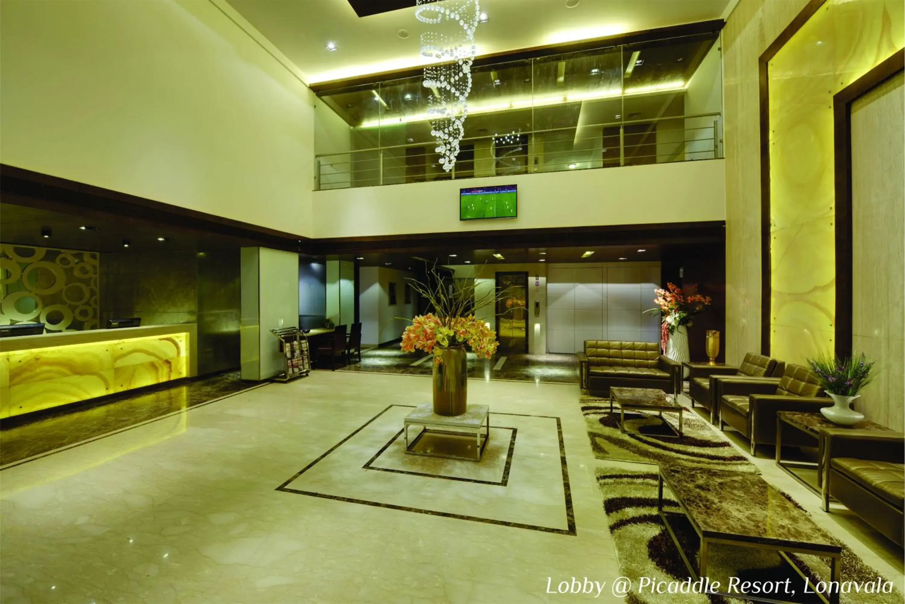 Lobby or reception in Meritas Picaddle Resort Lonavala Lobby or reception in Meritas Picaddle Resort Lonavala