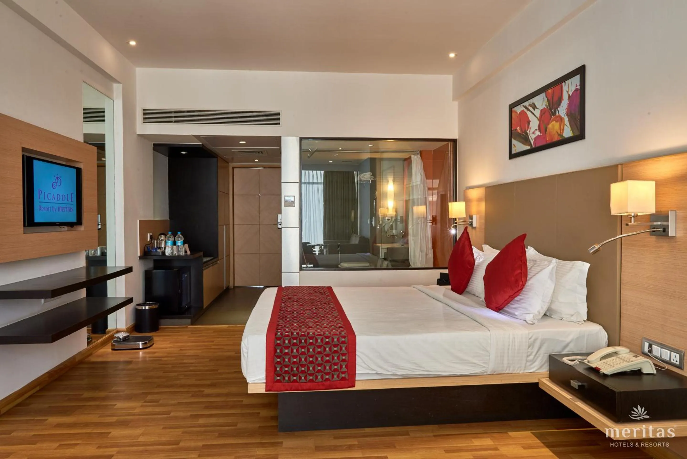 Bed in Meritas Picaddle Resort Lonavala