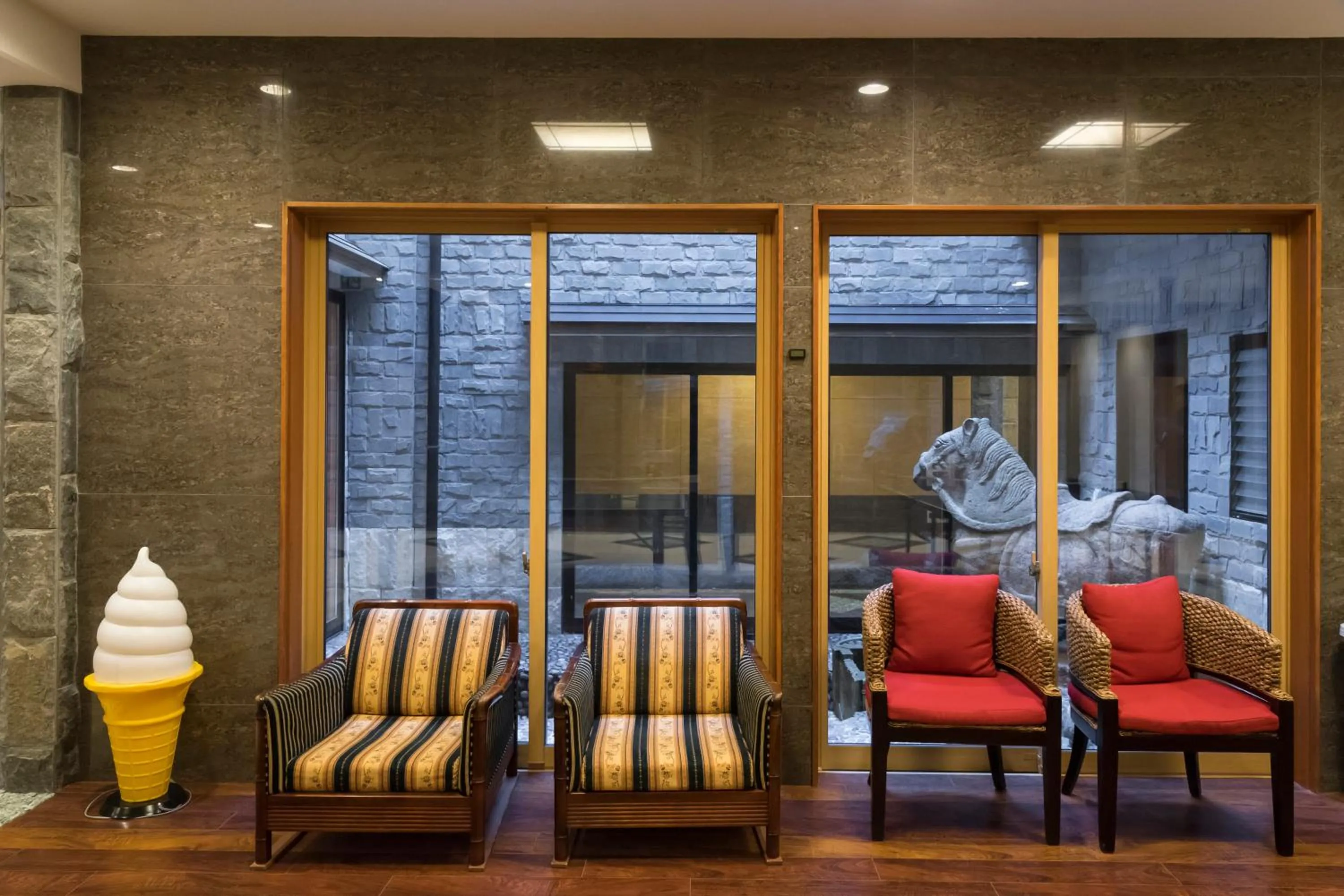 Area and facilities in Awara Grand Hotel