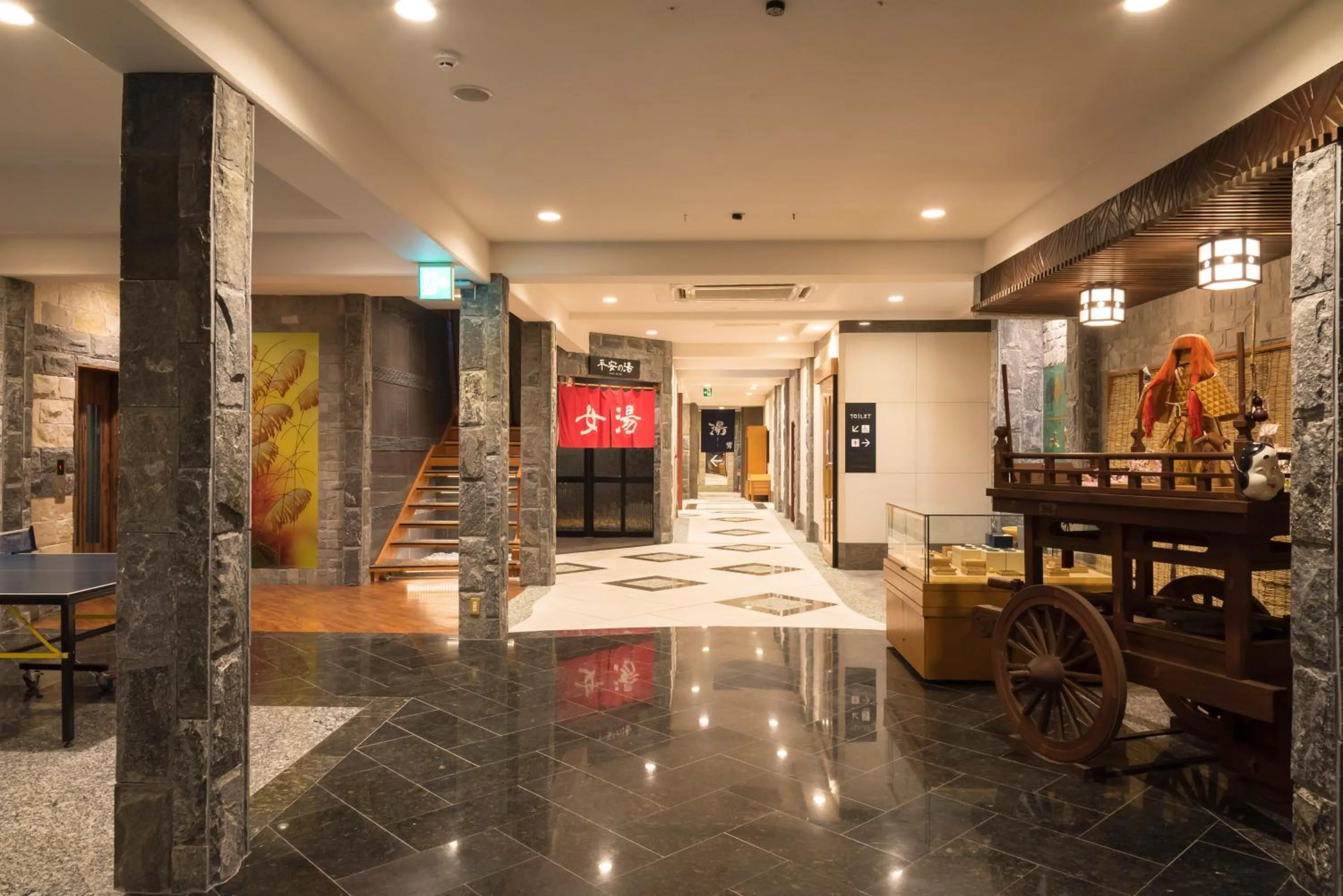 Area and facilities in Awara Grand Hotel