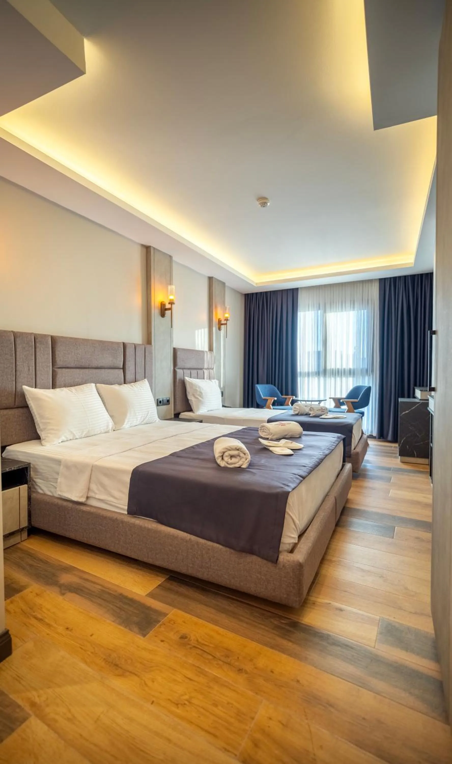 Bed in Modernlux Hotel