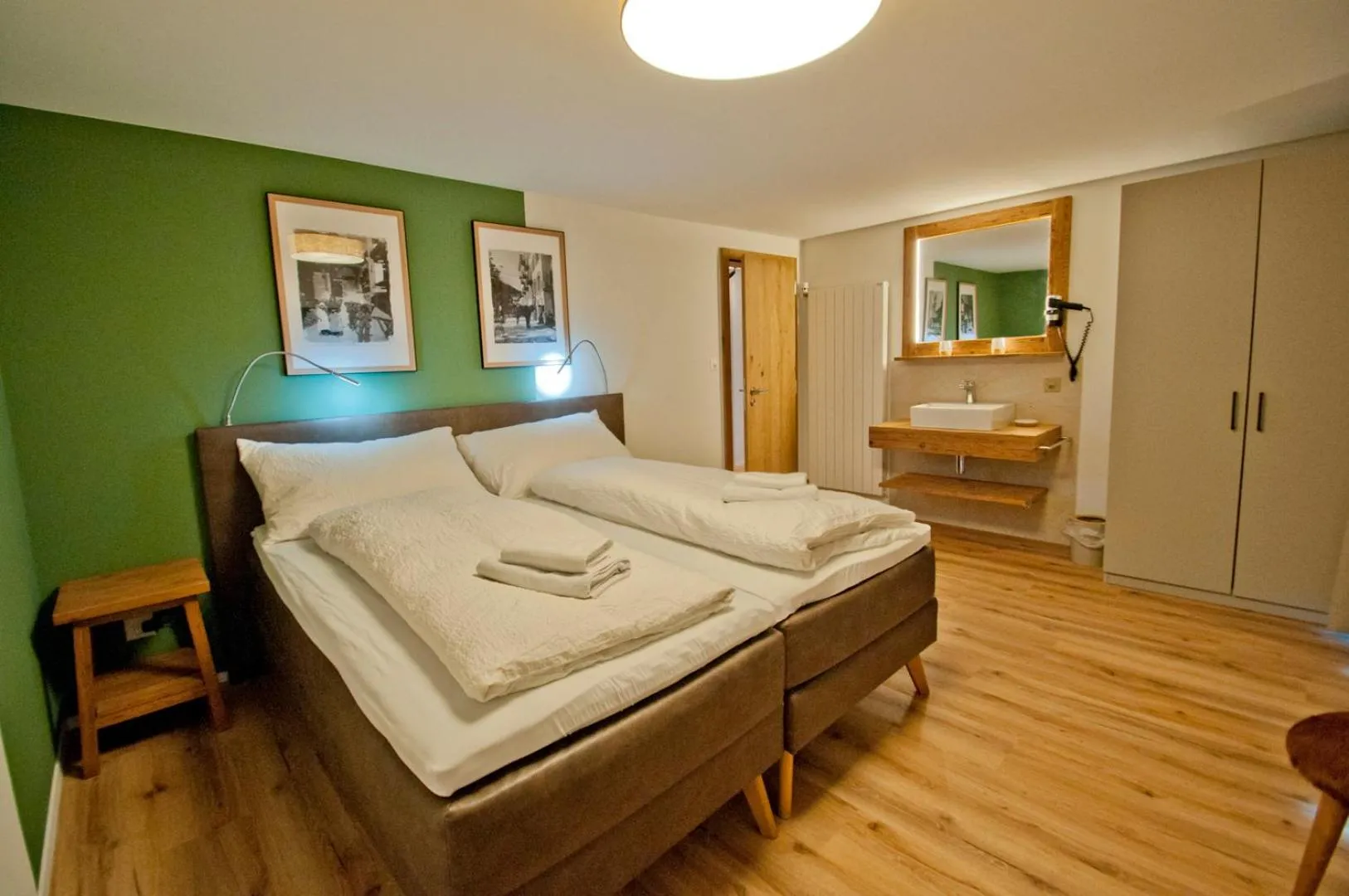 Bed in Chalet Aeschhorn