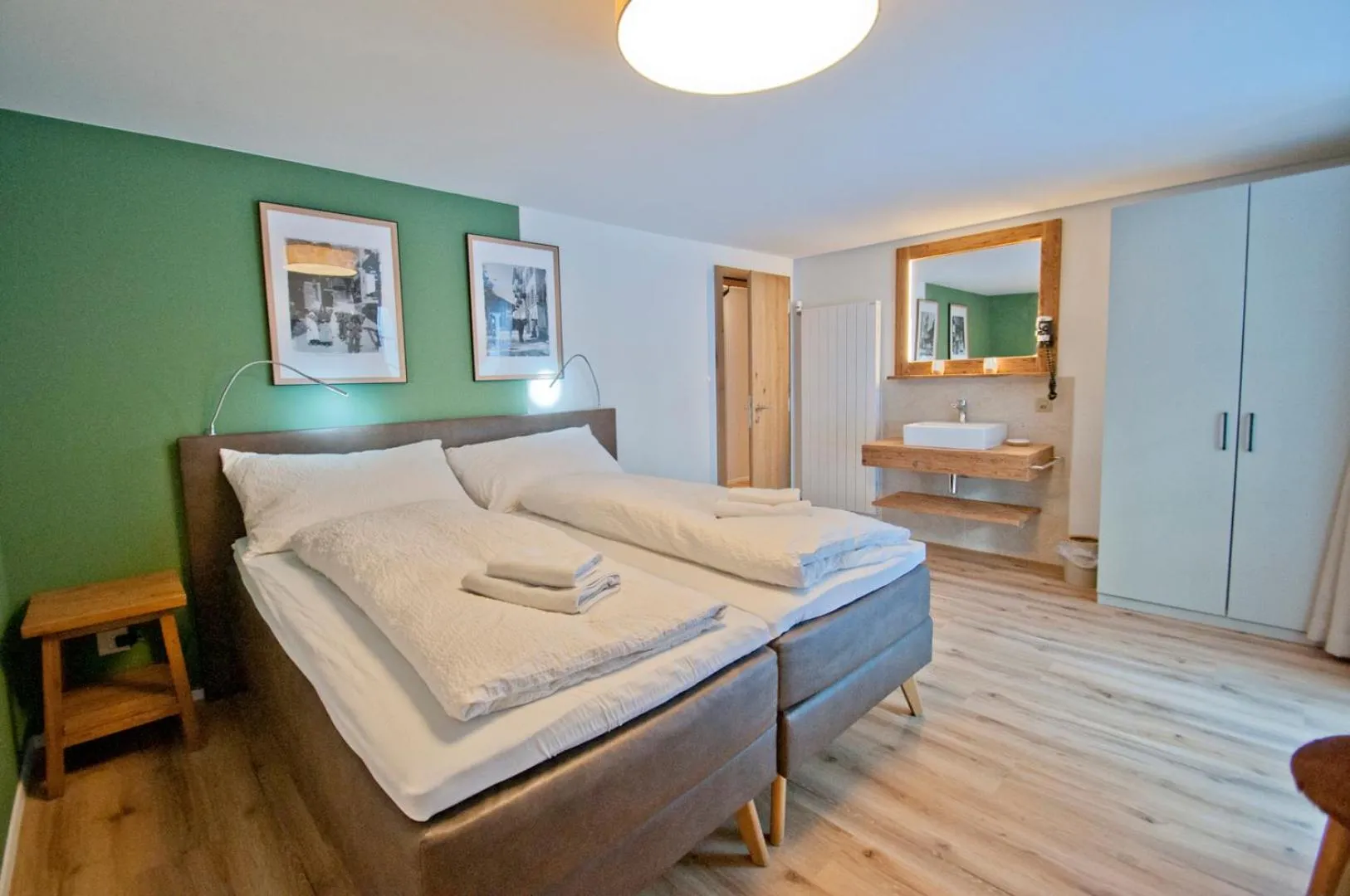 Bed in Chalet Aeschhorn